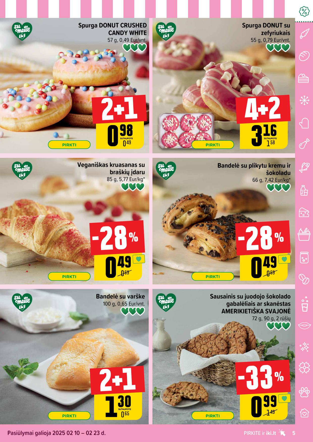 Naujausias IKI kaininis katalogas 2025.02.10 - 2025.02.16