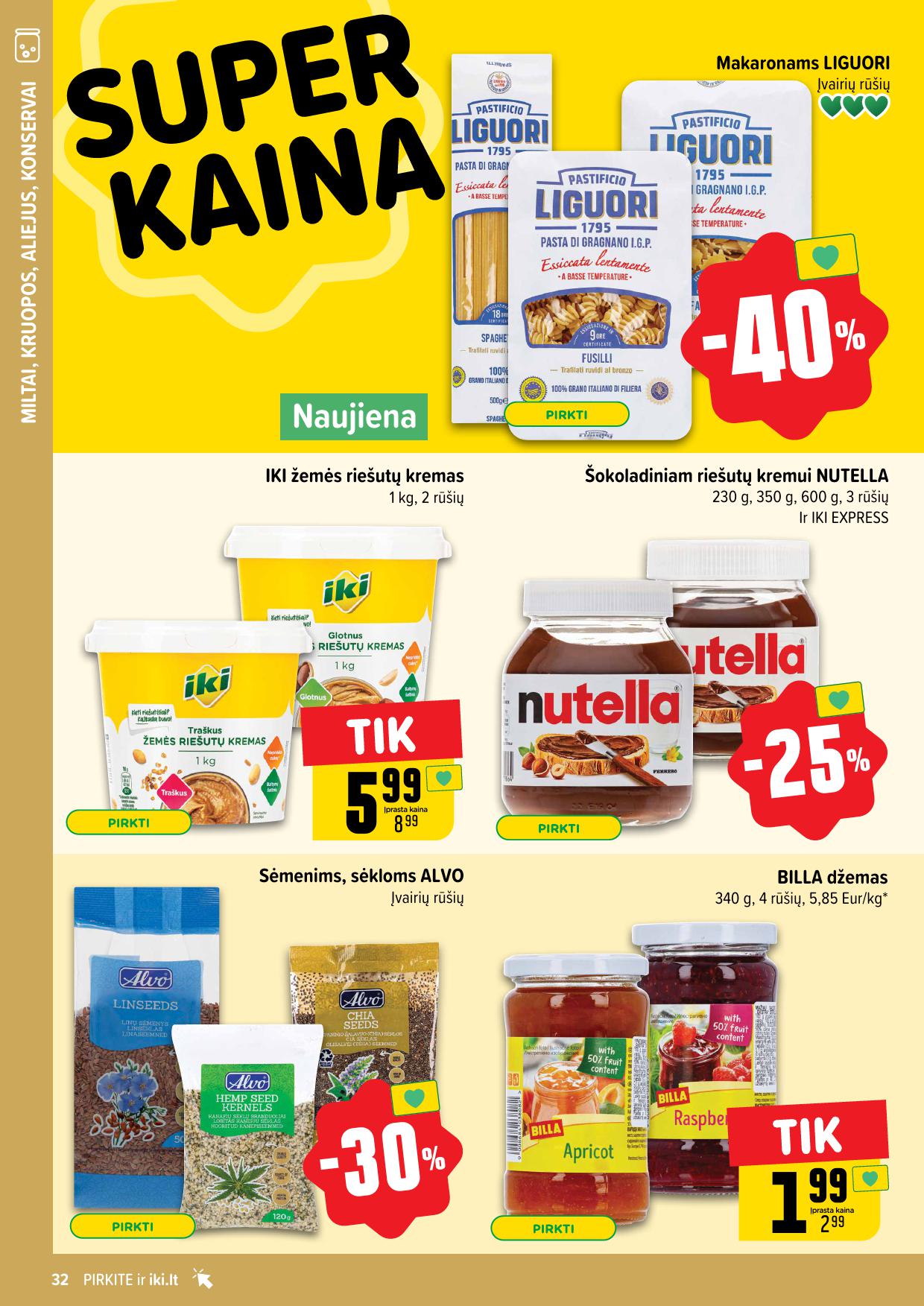 Naujausias IKI kaininis katalogas 2025.01.06 - 2025.01.12