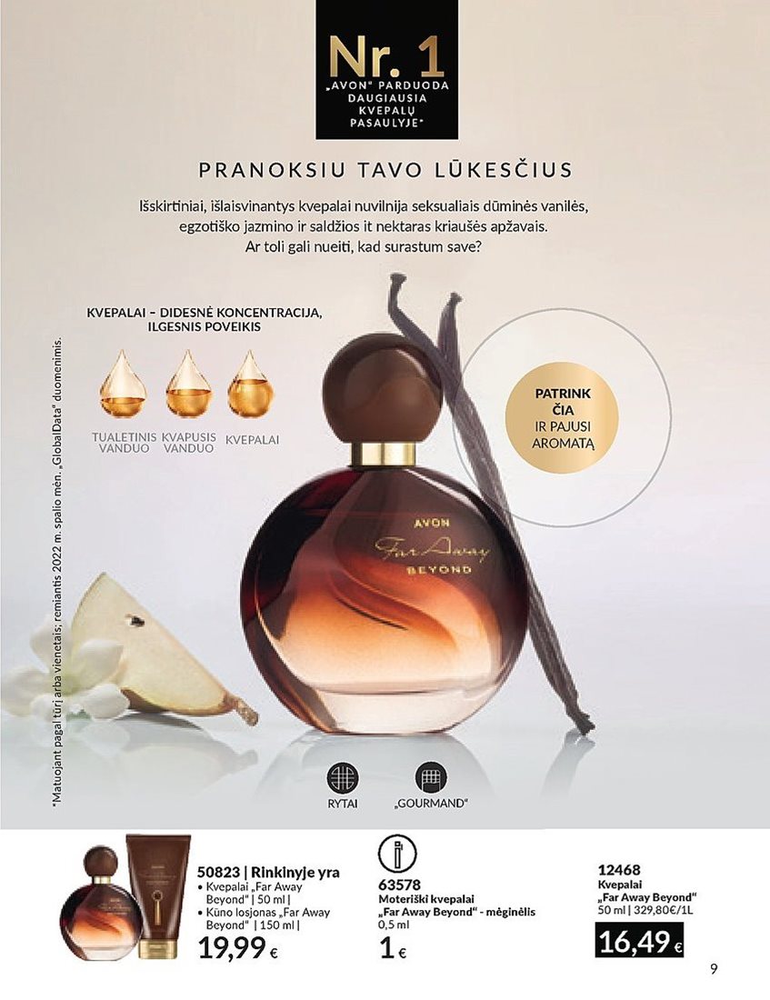 AVON katalogas galioja 2023.09.01 - 2023.09.30