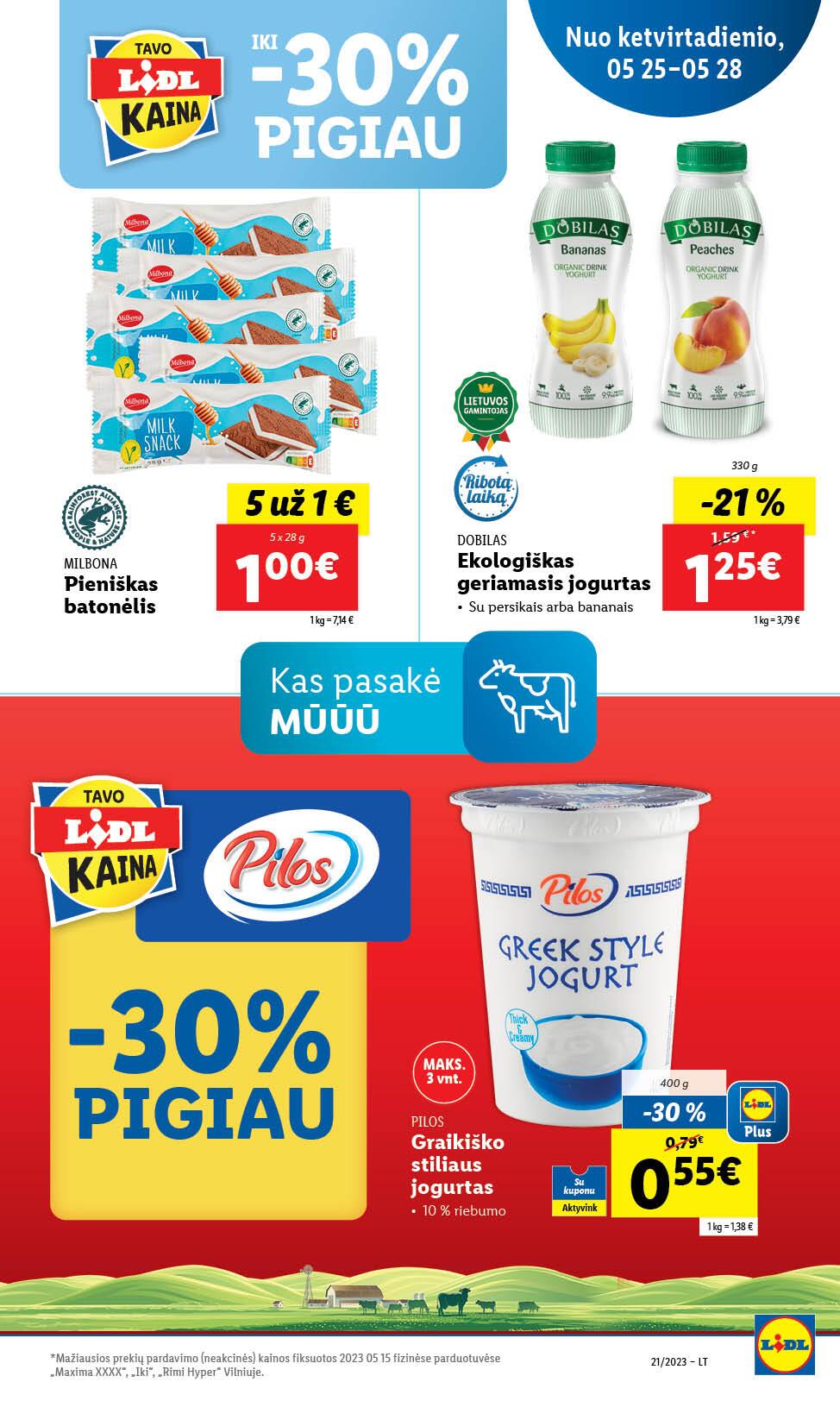 Naujausias LIDL kaininis katalogas 2023.05.22 - 2023.05.28