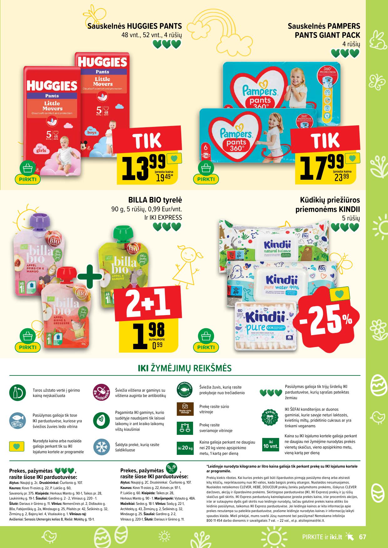 Naujausias IKI kaininis katalogas 2026.03.30 - 2026.04.04