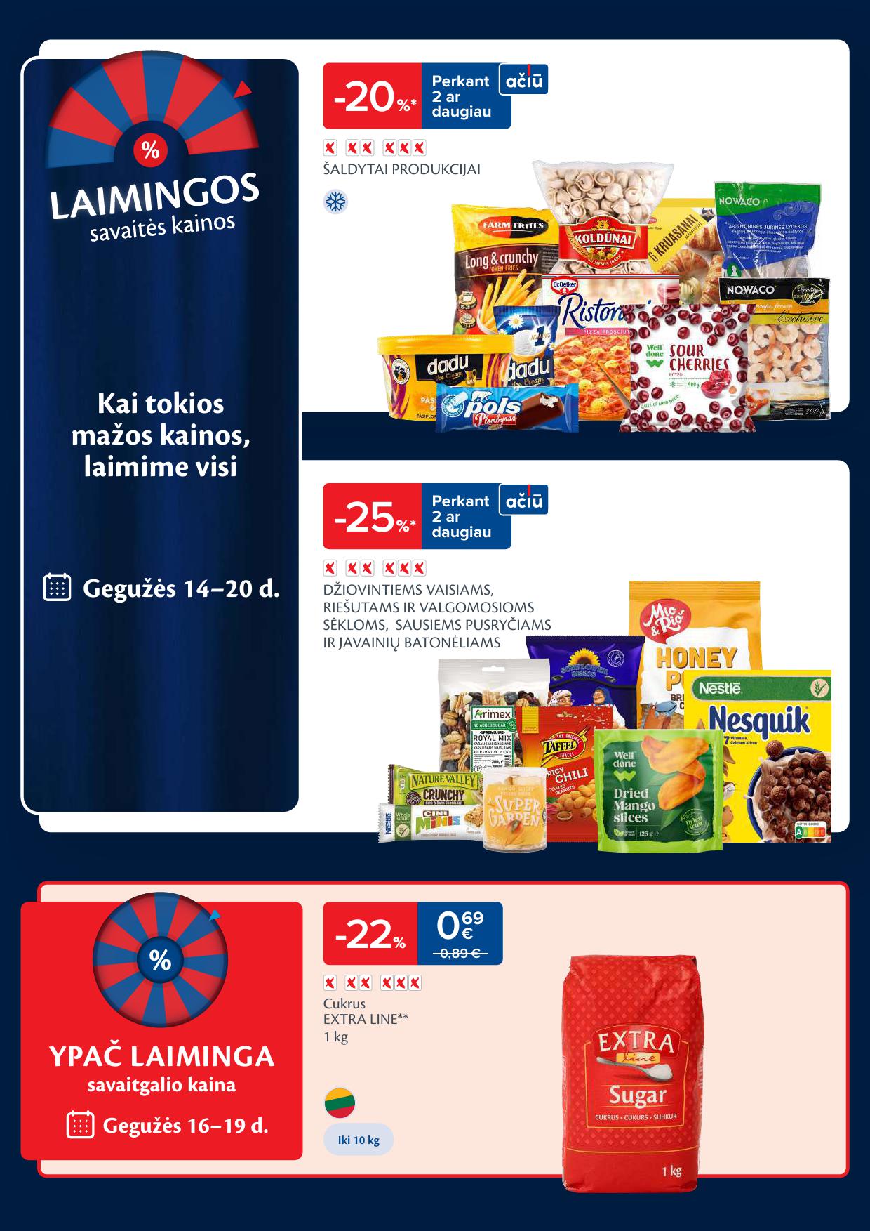 Naujausias MAXIMA kaininis katalogas 2024.05.14 - 2024.05.20 