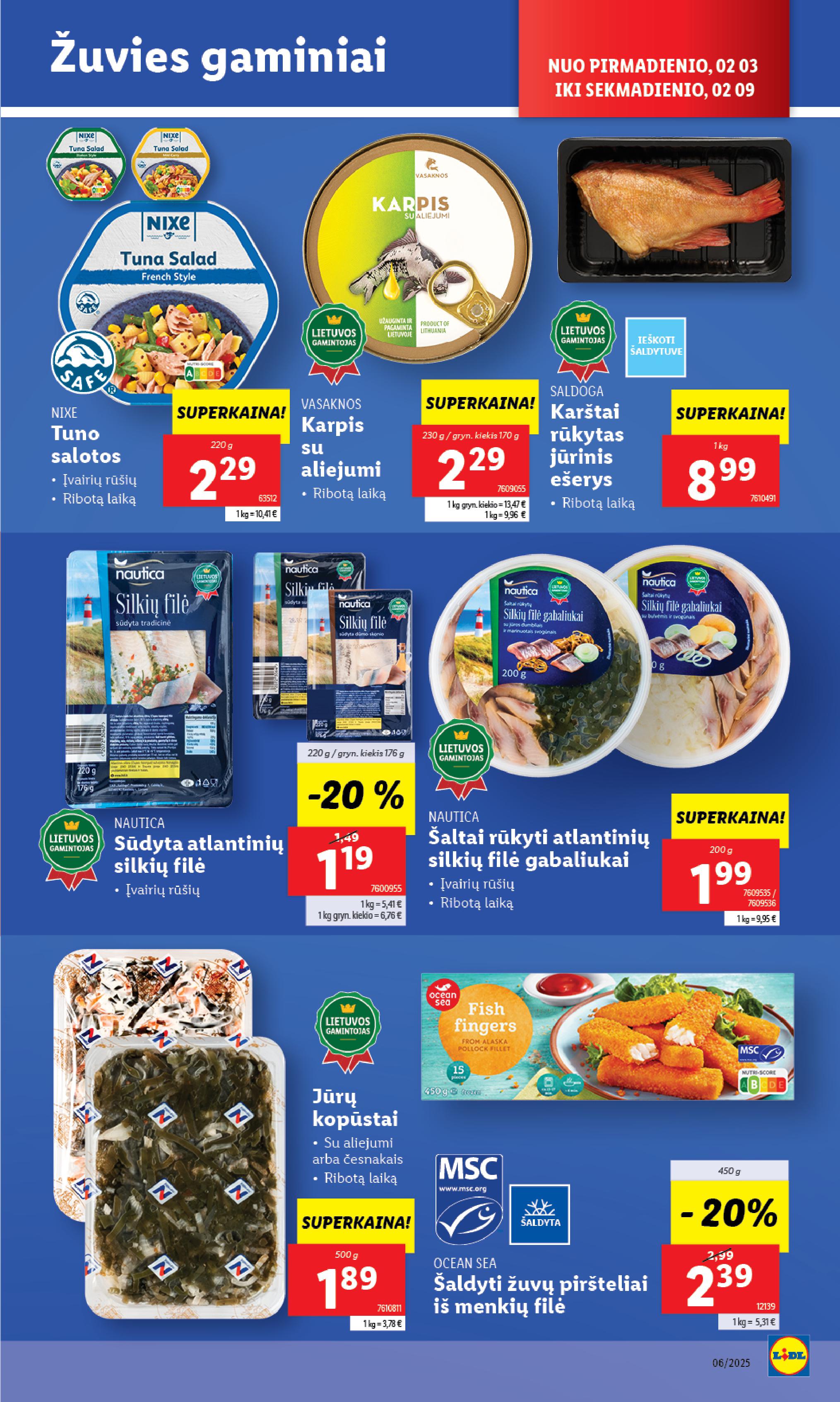 Naujausias LIDL kaininis katalogas 2025.02.03 - 2025.02.09