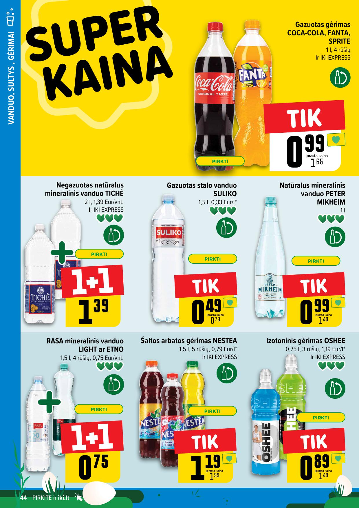 Naujausias IKI kaininis katalogas 2025.03.31 - 2025.04.06