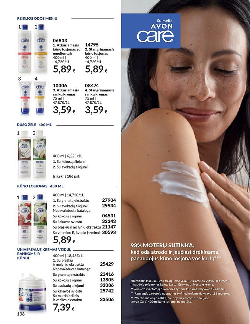 AVON katalogas galioja 2023.09.01 - 2023.09.30