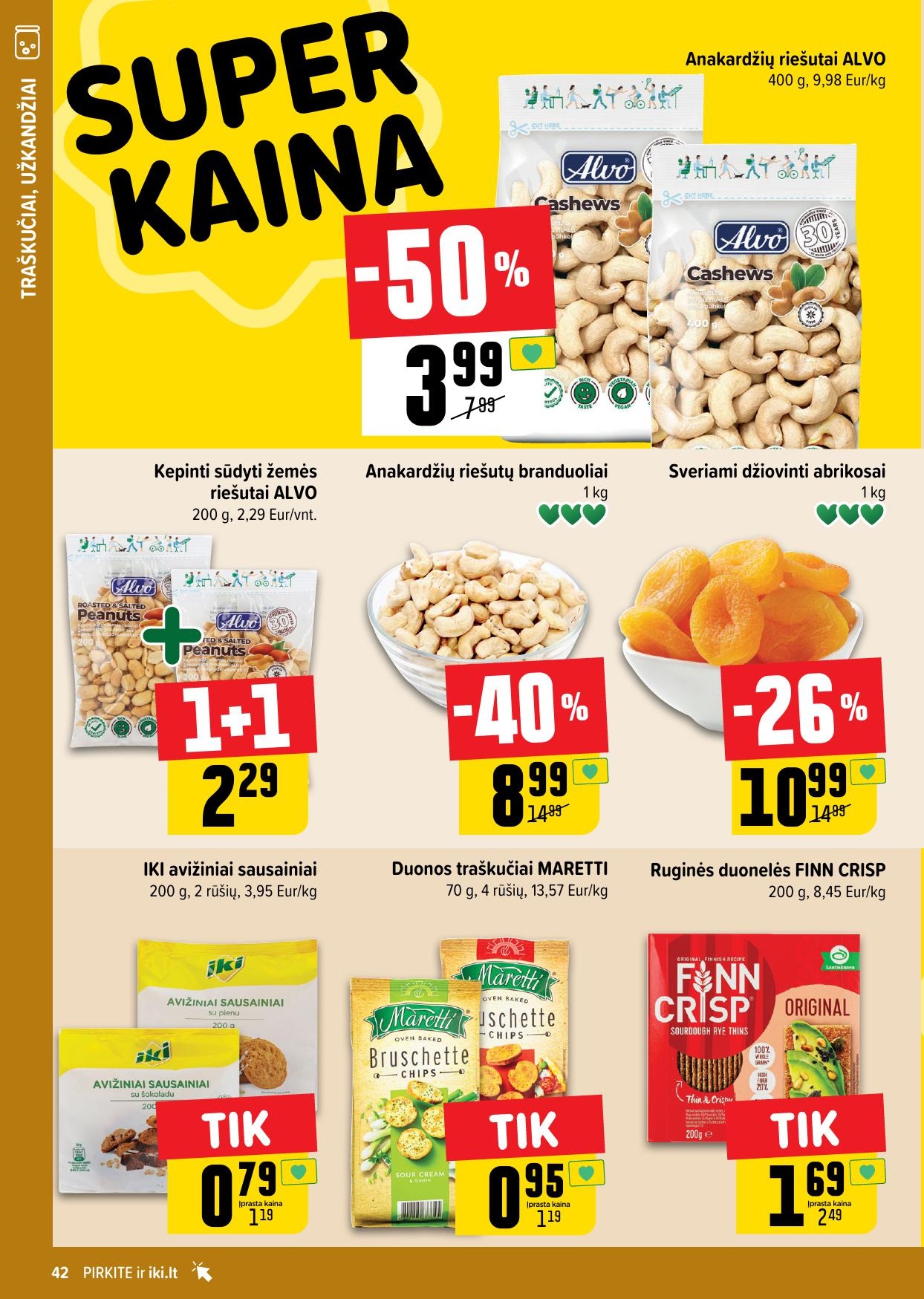 Naujausias IKI kaininis katalogas 2024.07.29 - 2024.08.04