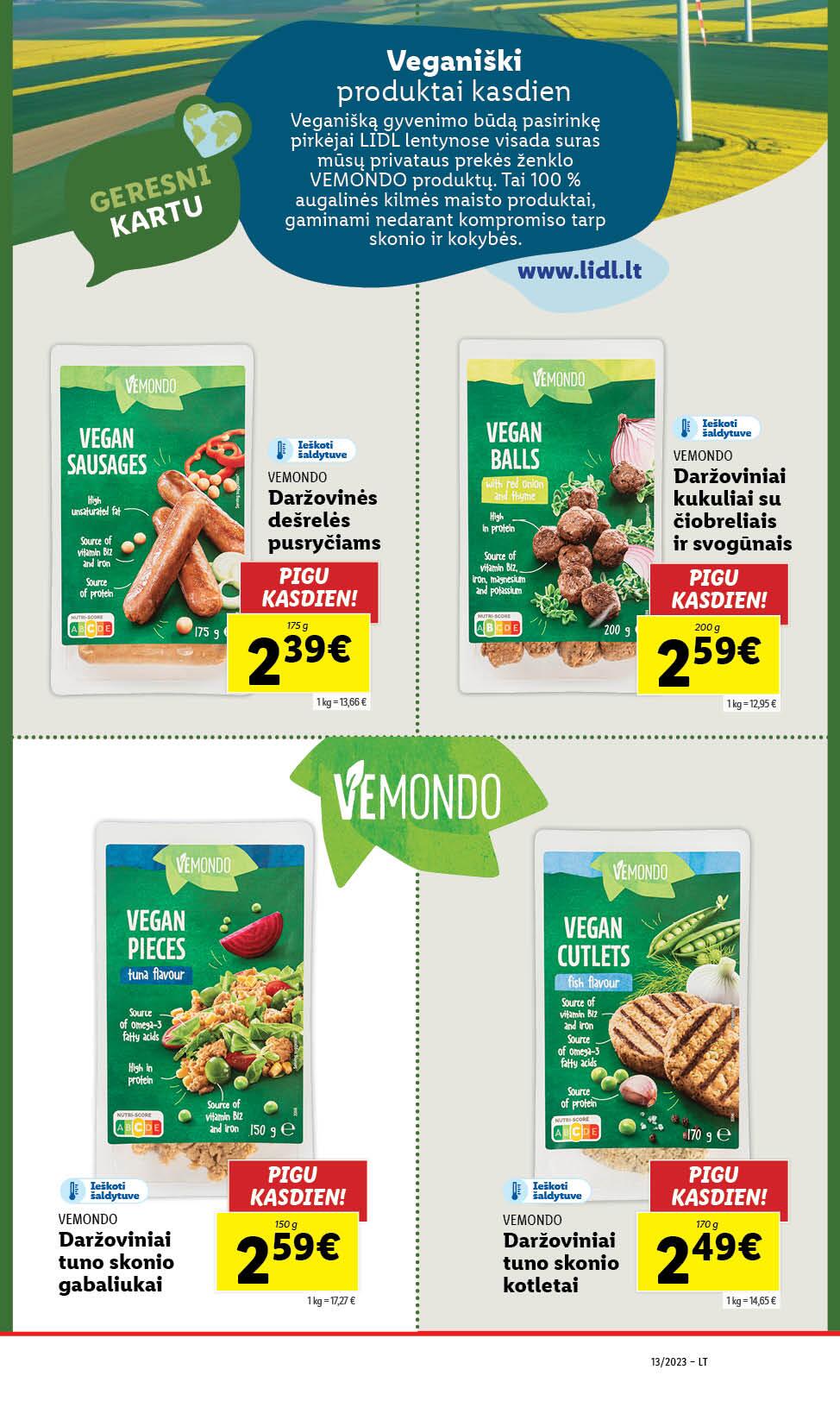 Naujausias LIDL kaininis katalogas 2023.03.16 - 2023.04.02