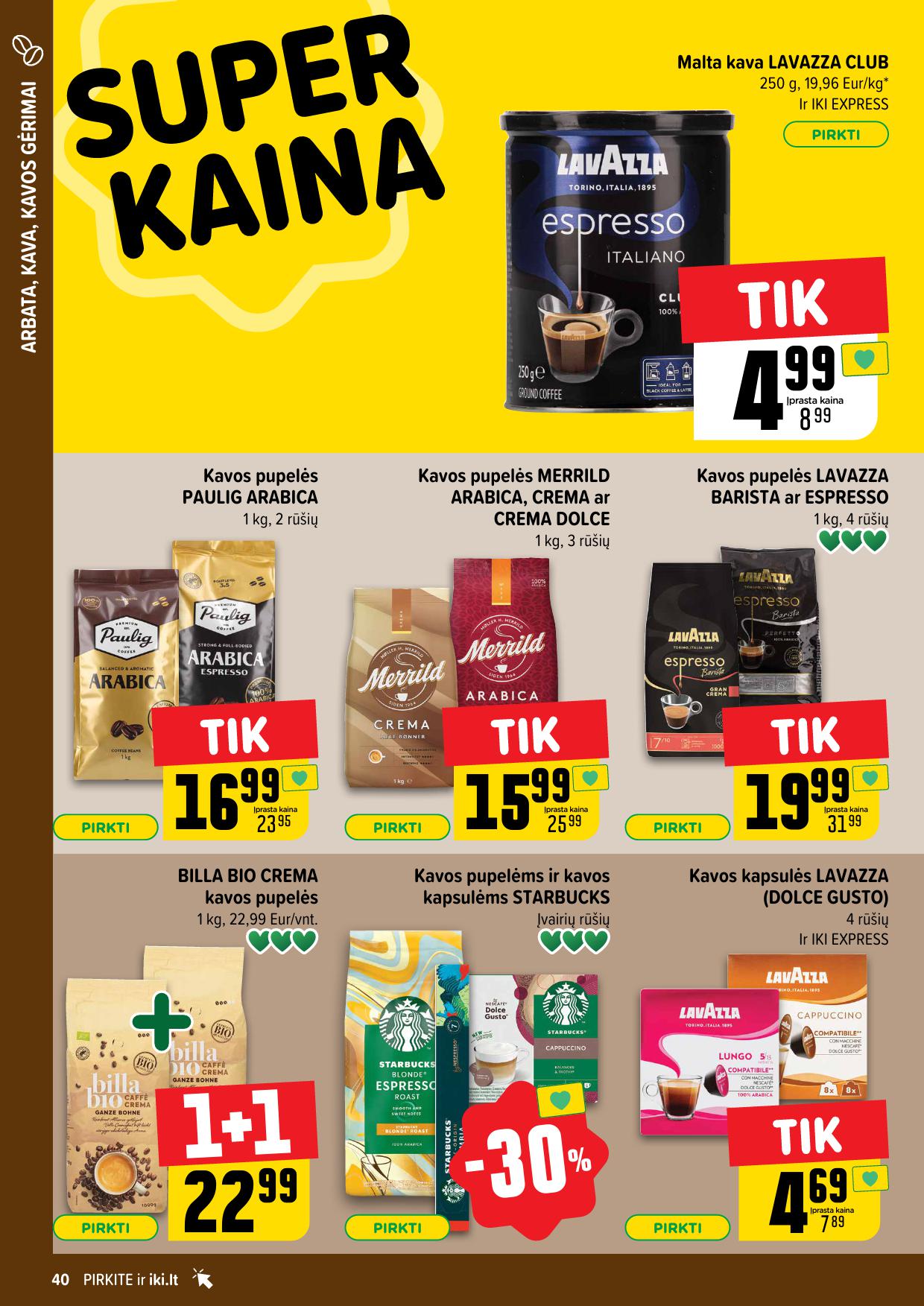 Naujausias IKI kaininis katalogas 2025.04.21 - 2025.04.27
