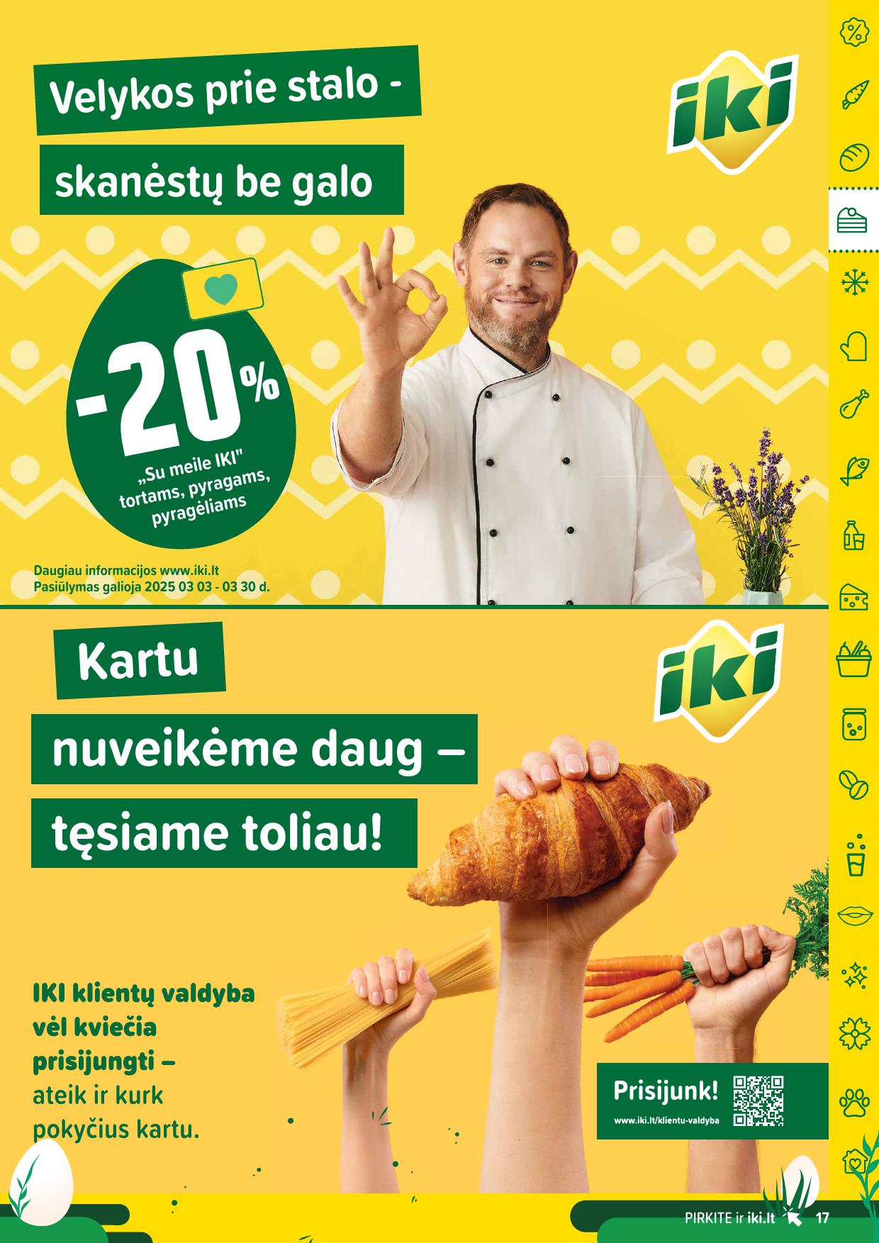 Naujausias IKI kaininis katalogas 2025.03.24 - 2025.03.30