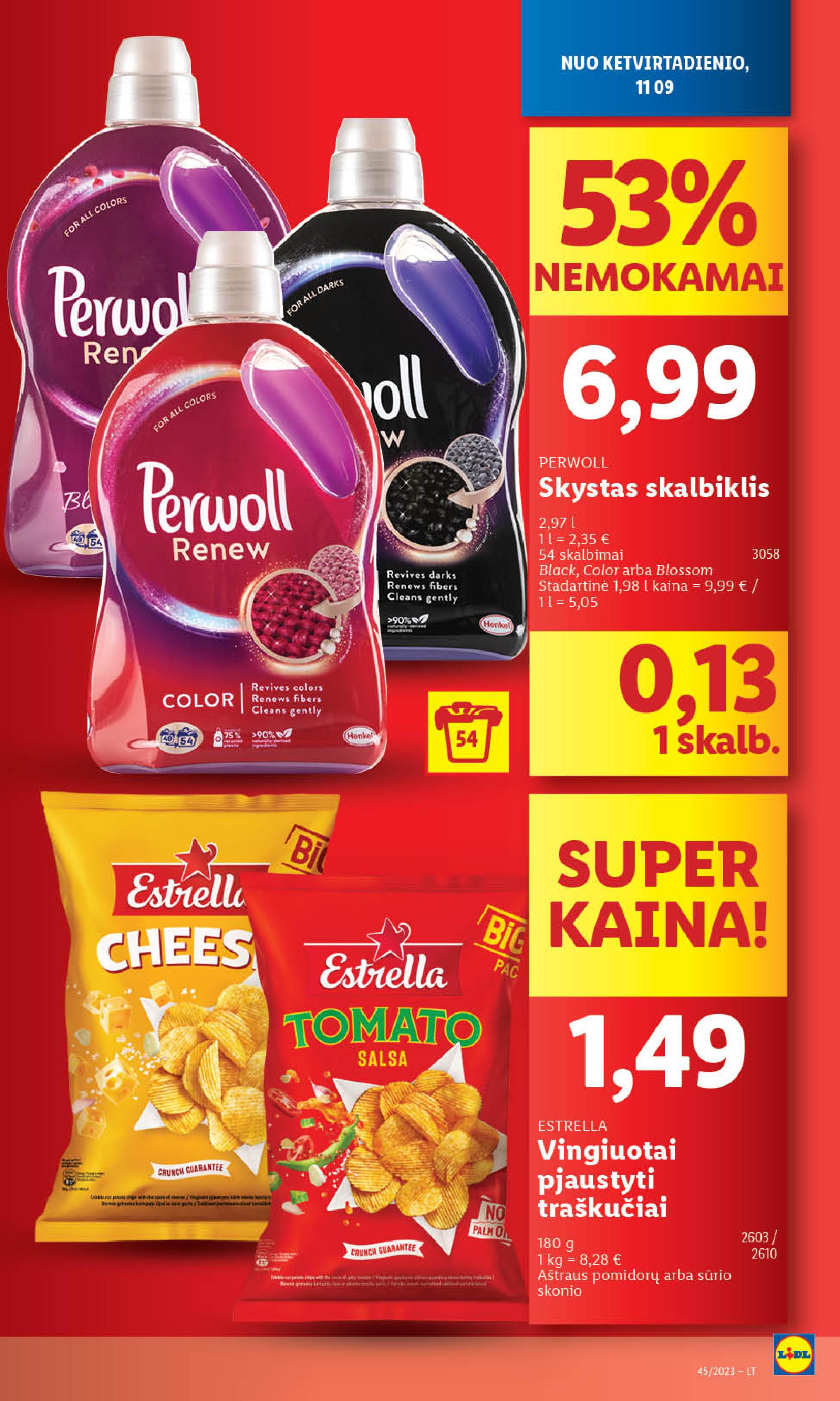 Naujausias LIDL kaininis katalogas 2023.11.06 - 2023.11.12