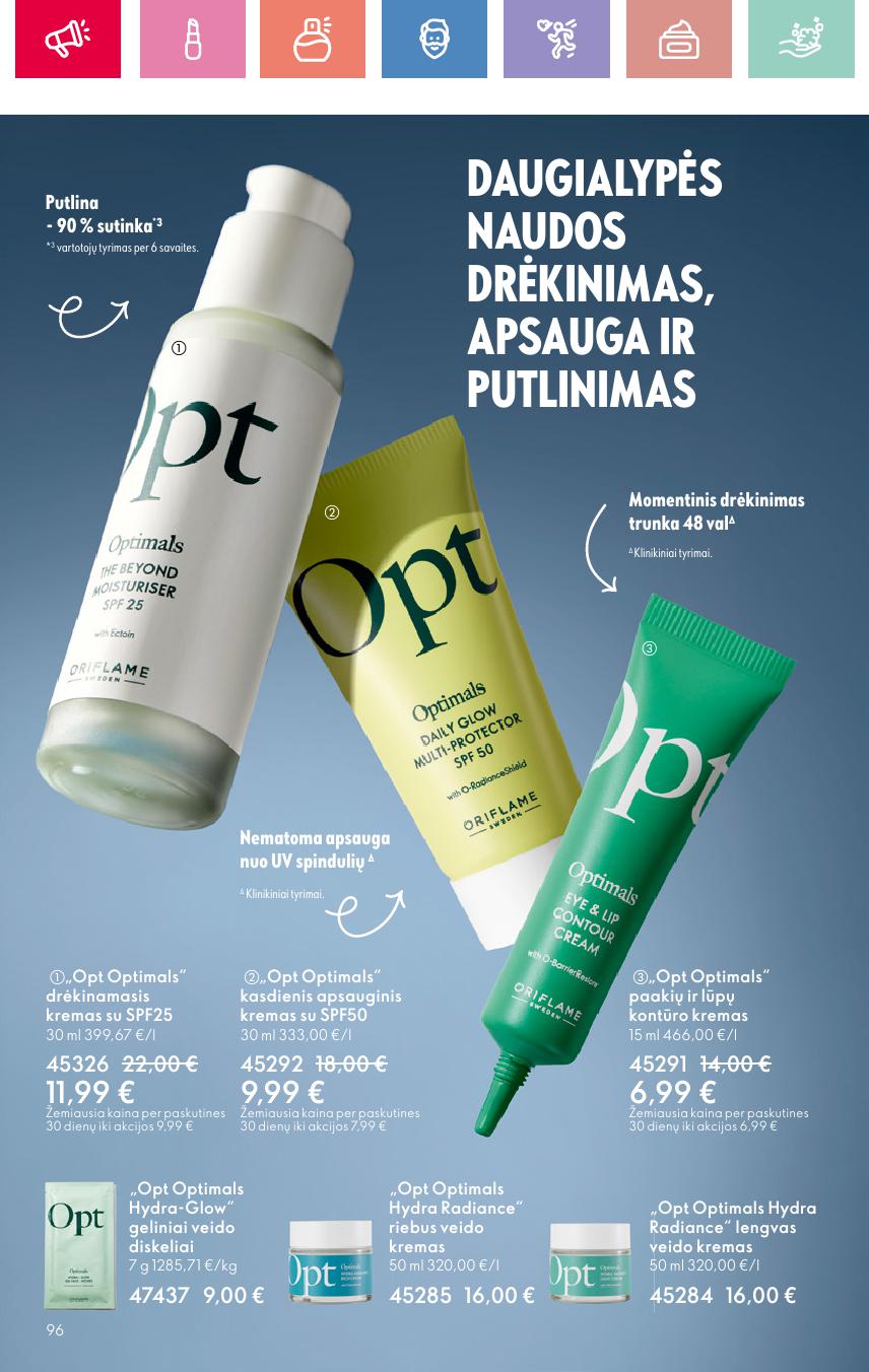 ORIFLAME katalogas galioja 2025.08.03 - 2025.08.23