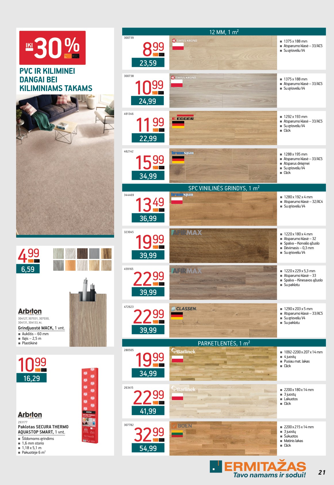ERMITAŽAS akcijų ir nuolaidų leidinys 2026.04.01 - 2026.05.03