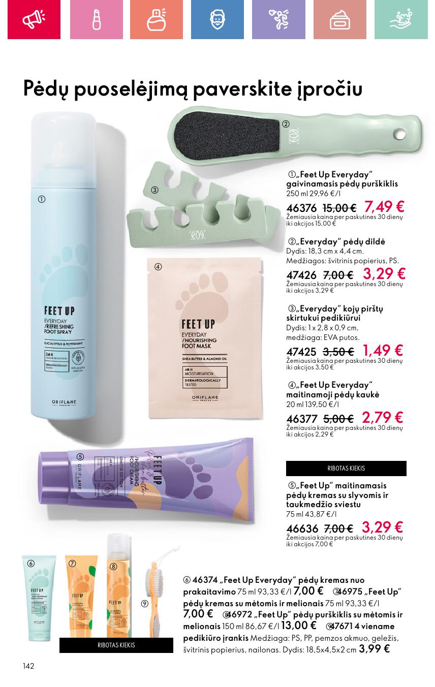 ORIFLAME katalogas galioja 2025.08.03 - 2025.08.23