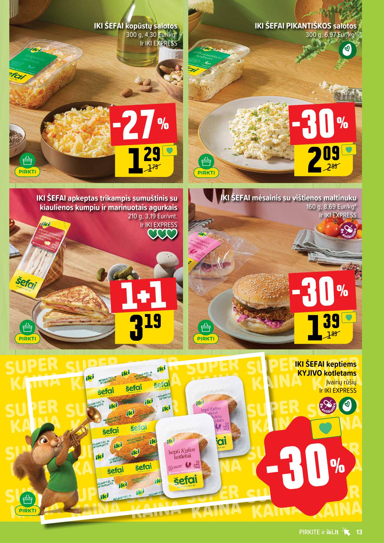 Naujausias IKI kaininis katalogas 2026.04.06 - 2026.04.12