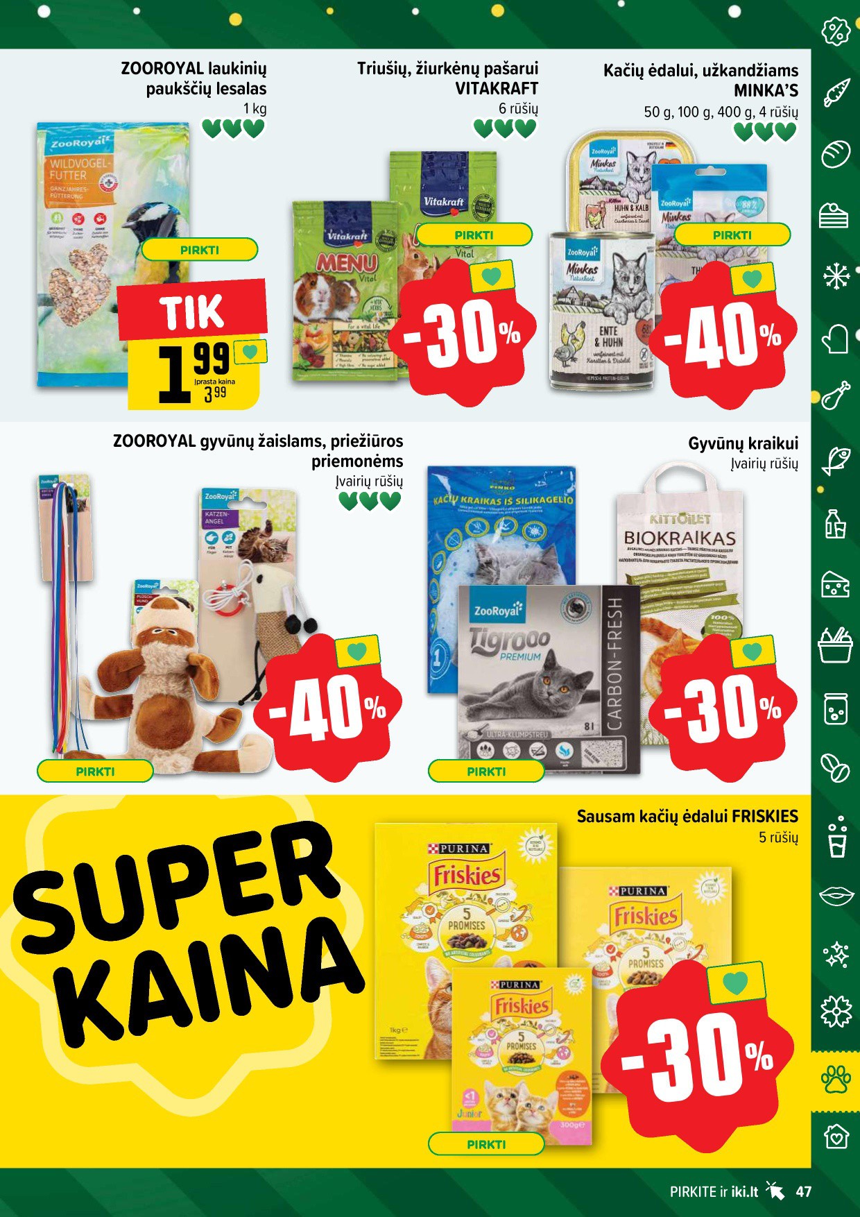 Naujausias IKI kaininis katalogas 2024.12.23 - 2024.12.29