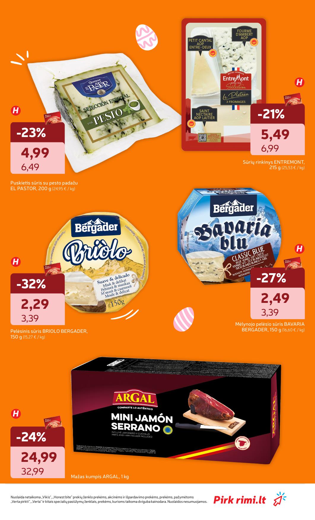 Naujausias RIMI kaininis katalogas 2026.03.17 - 2026.03.23