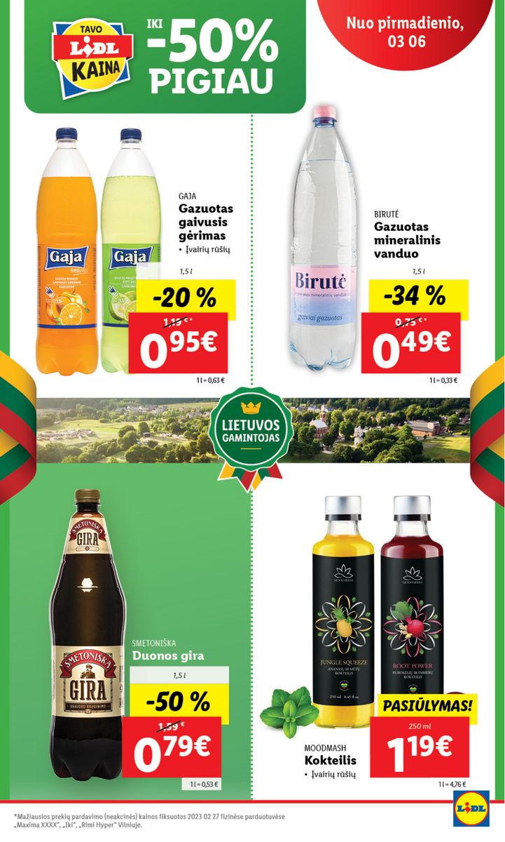 Naujausias LIDL kaininis katalogas 2023.03.06 - 2023.03.12