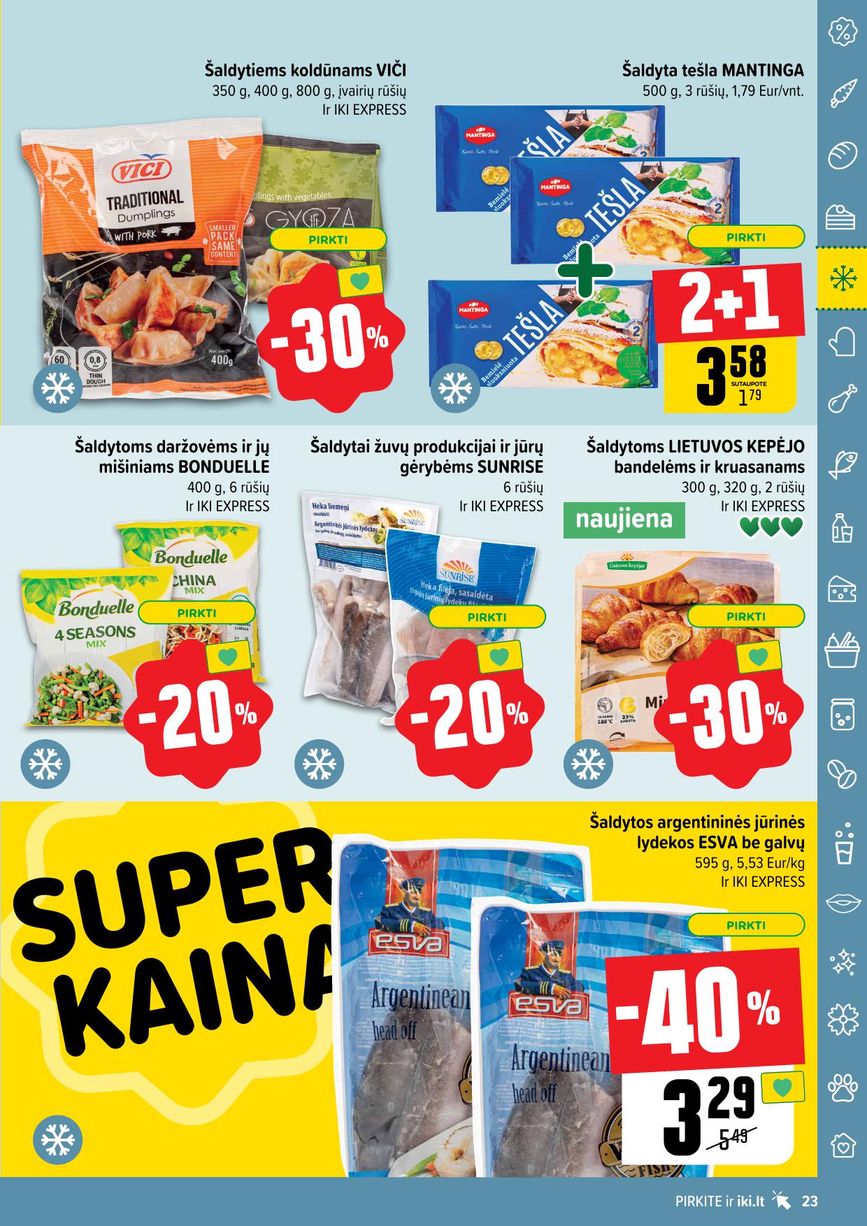 Naujausias IKI kaininis katalogas 2024.03.25 - 2024.03.30