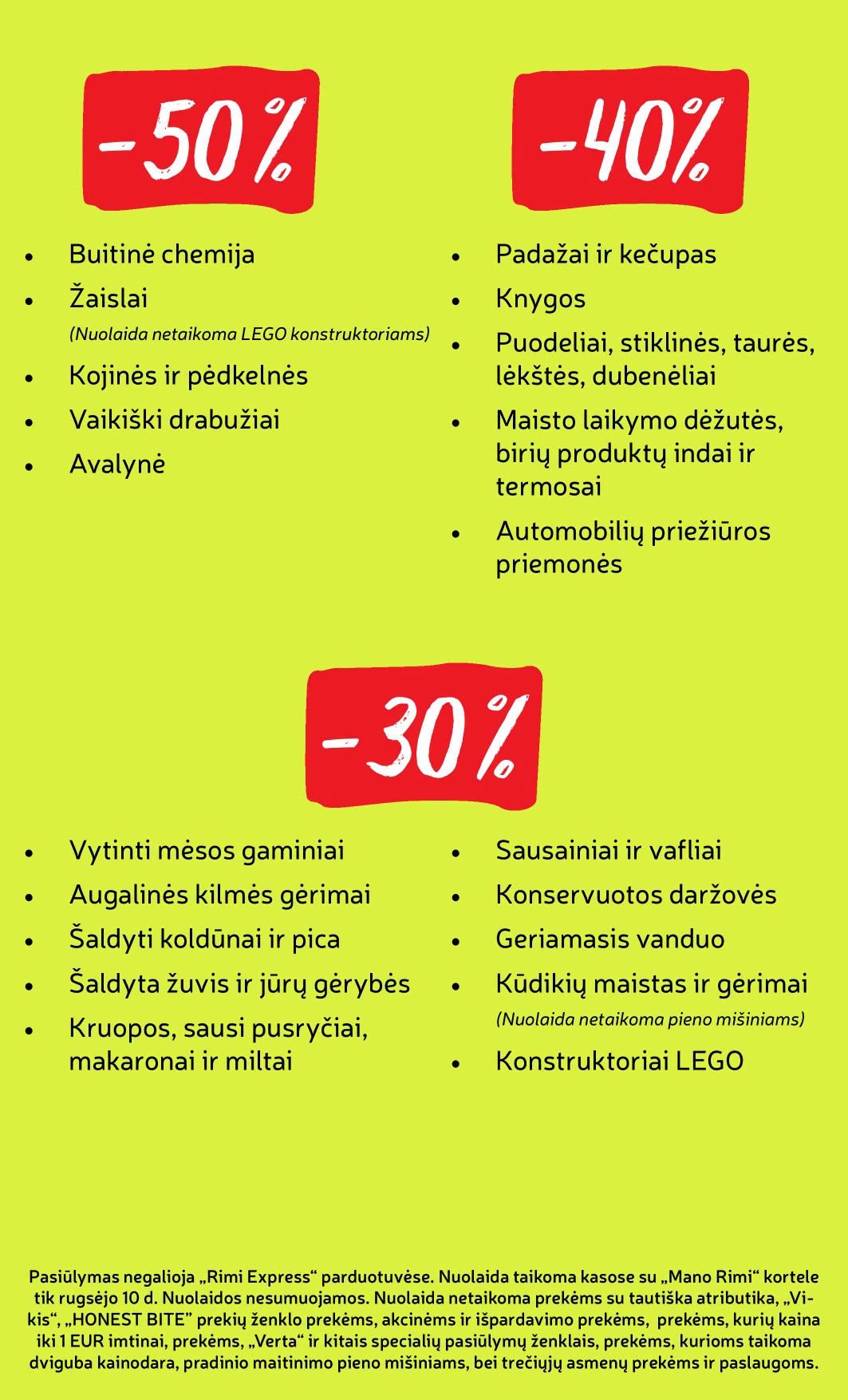 Naujausias RIMI kaininis katalogas 2026.09.08 - 2026.09.14