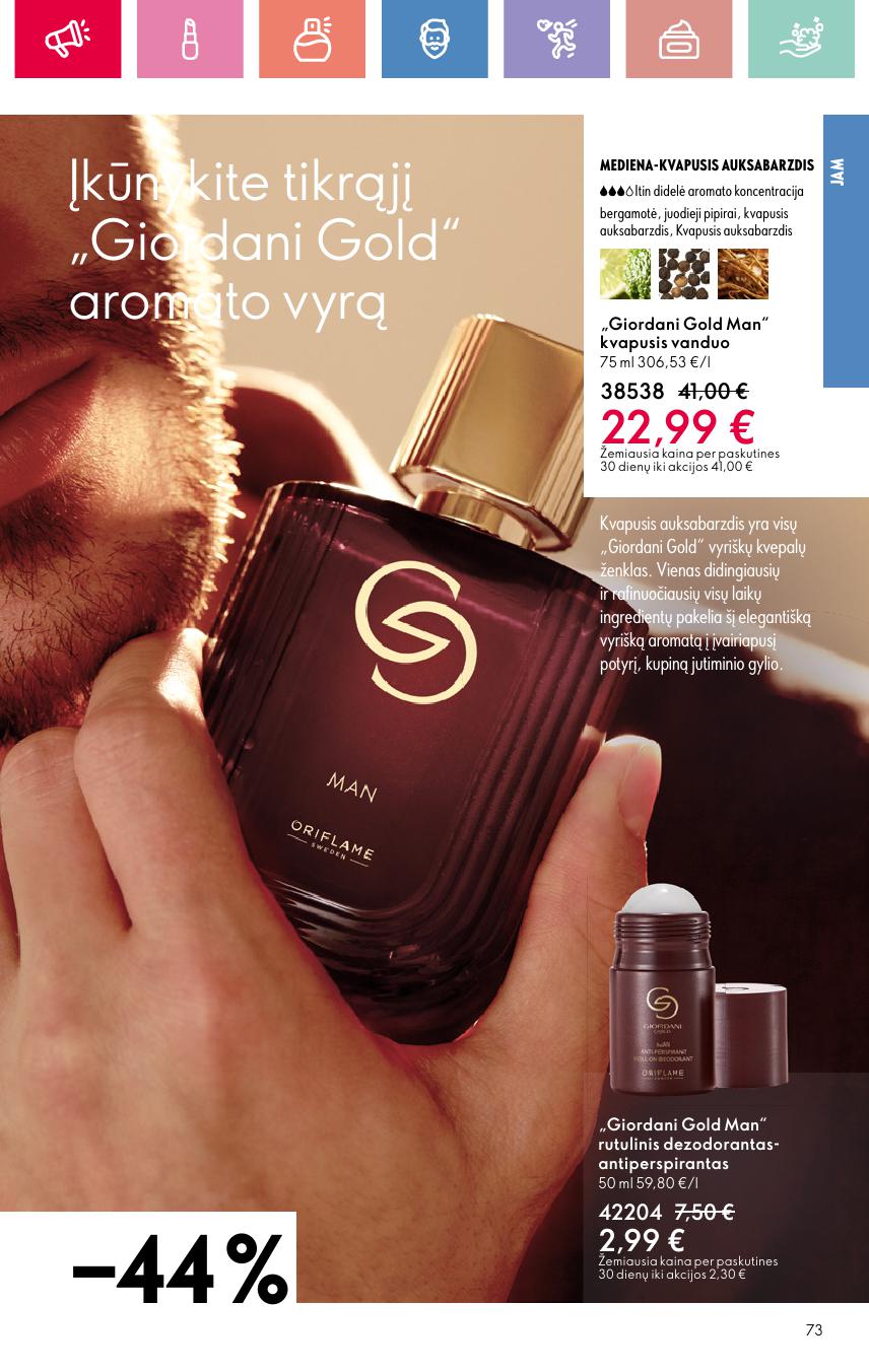 ORIFLAME katalogas galioja 2025.06.01 - 2025.06.21