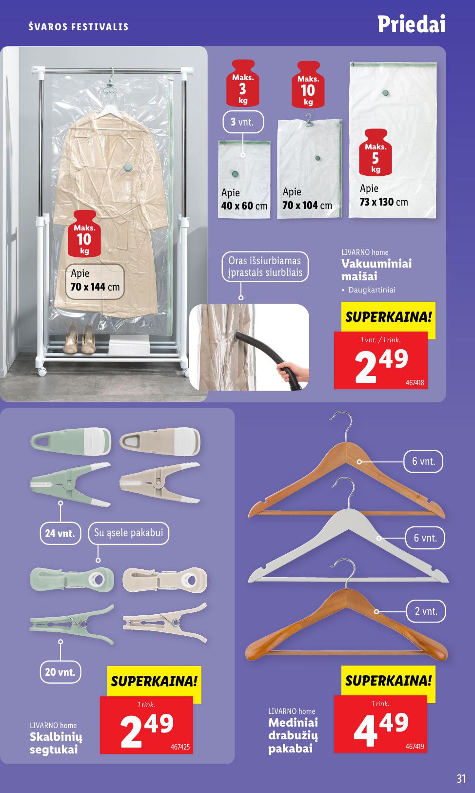 LIDL katalogas "Švaros festivalis" galioja nuo kovo 3