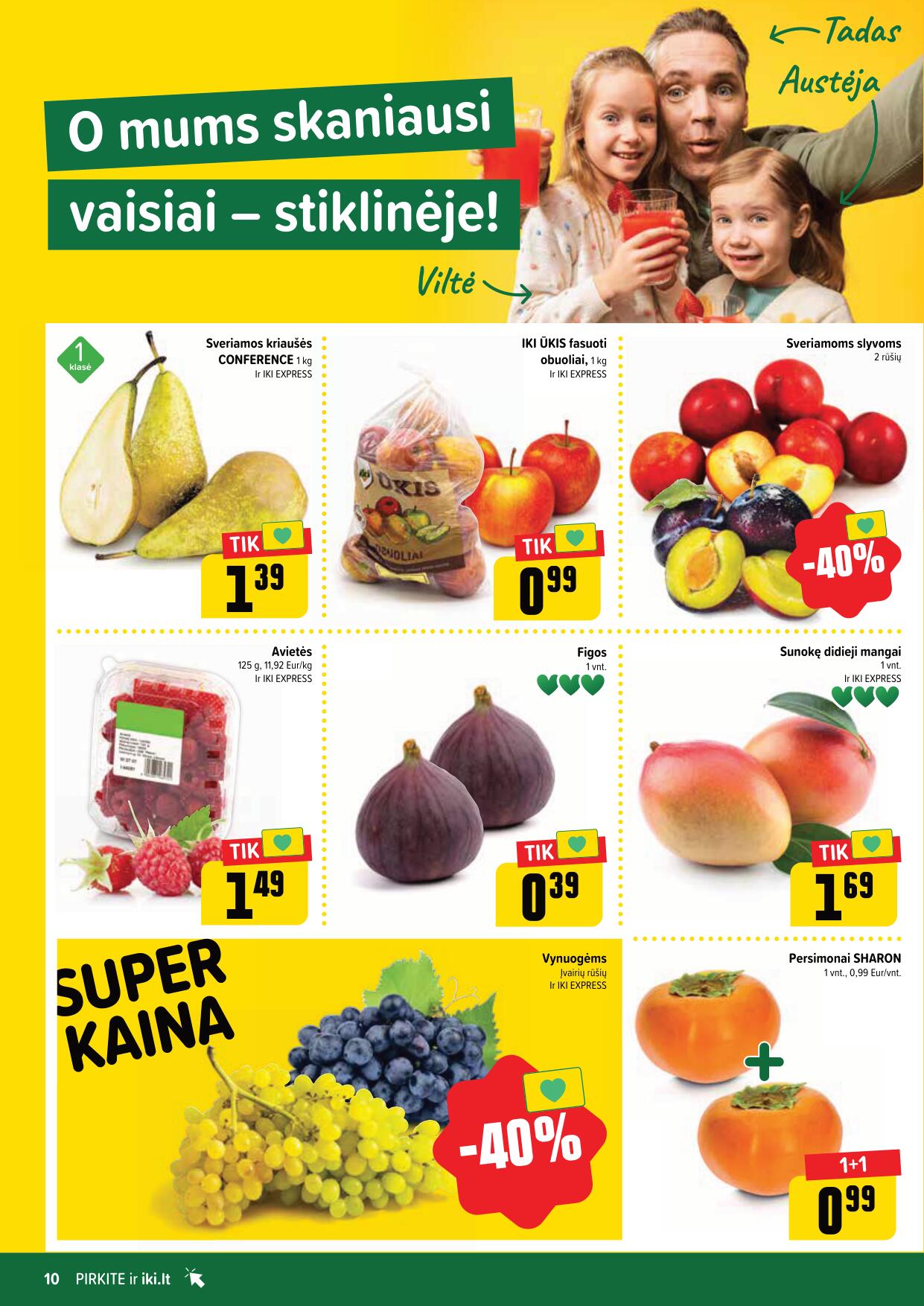 Naujausias IKI kaininis katalogas 2023.09.25 - 2023.10.01