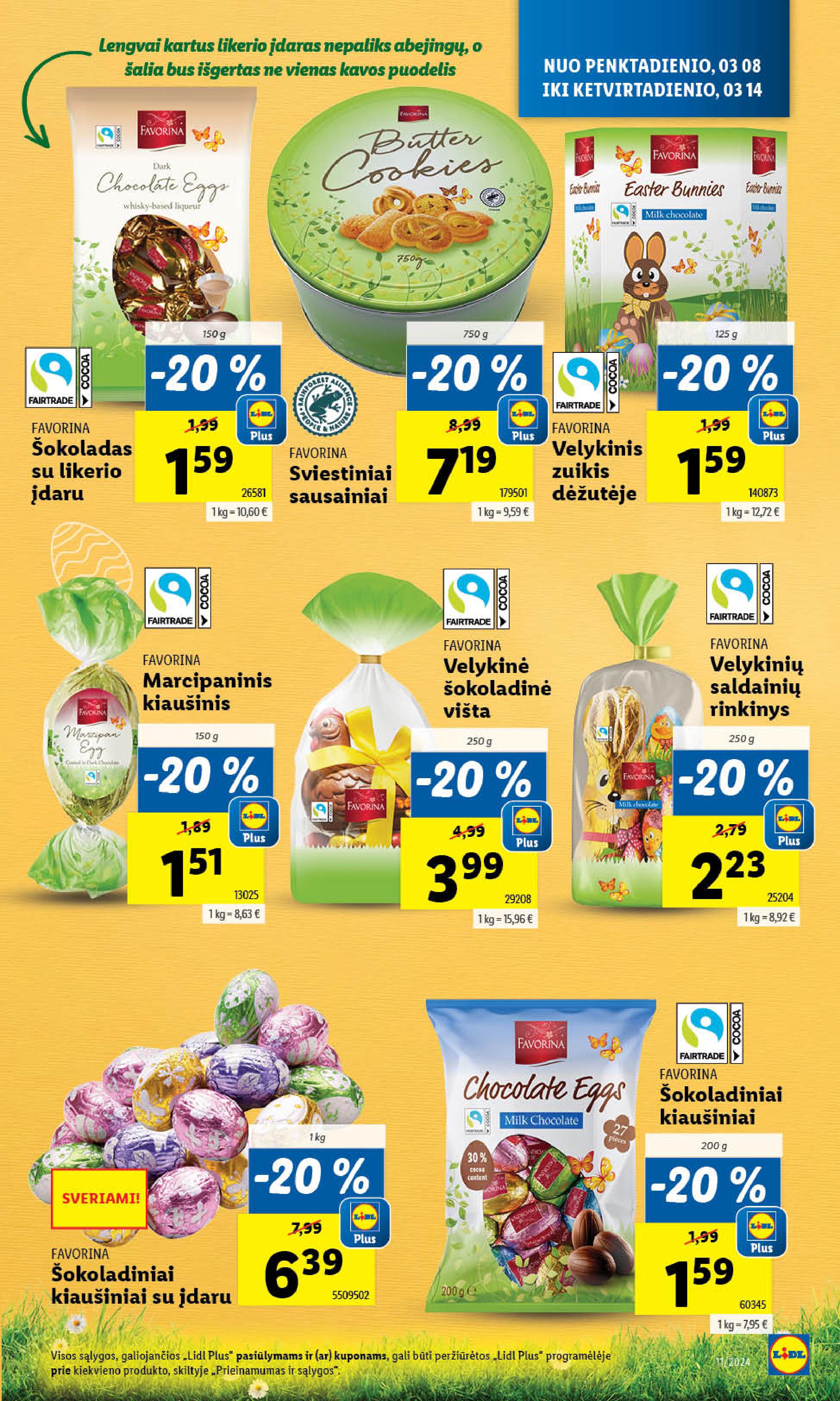 Naujausias LIDL kaininis katalogas 2024.03.11 - 2024.03.17