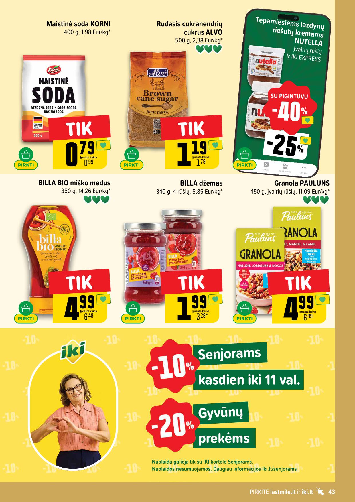 Naujausias IKI kaininis katalogas 2026.09.14 - 2026.09.20