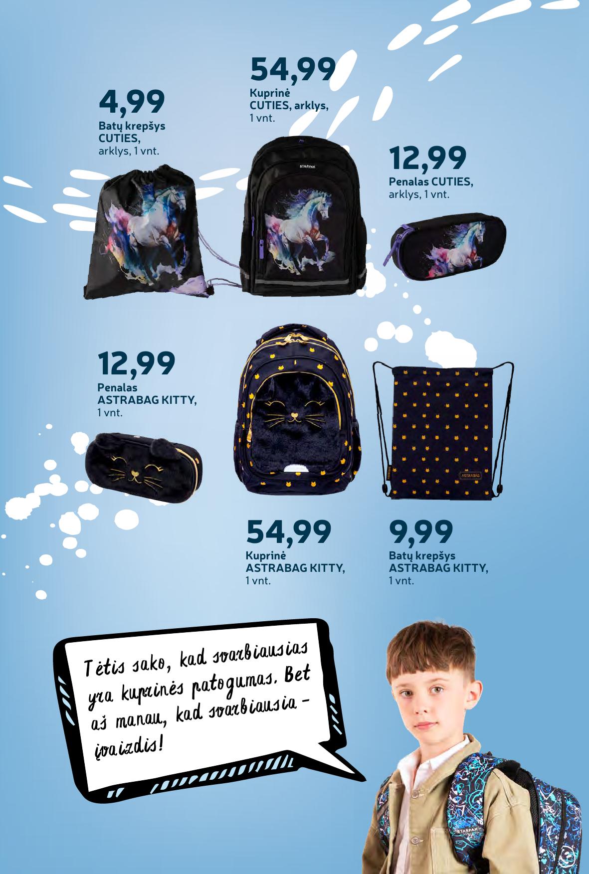 RIMI nuolaidų katalogas "Atgal į mokyklą !" galioja 2025.07.29 - 2025.09.08
