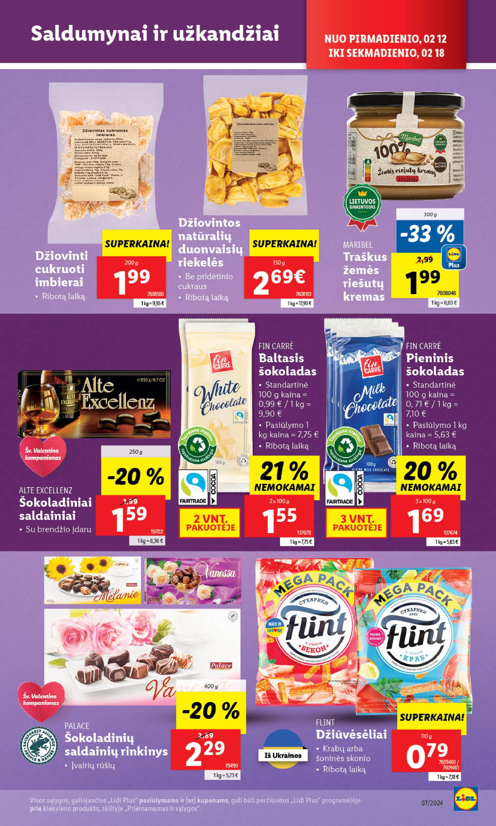 Naujausias LIDL kaininis katalogas 2024.02.12 - 2024.02.18