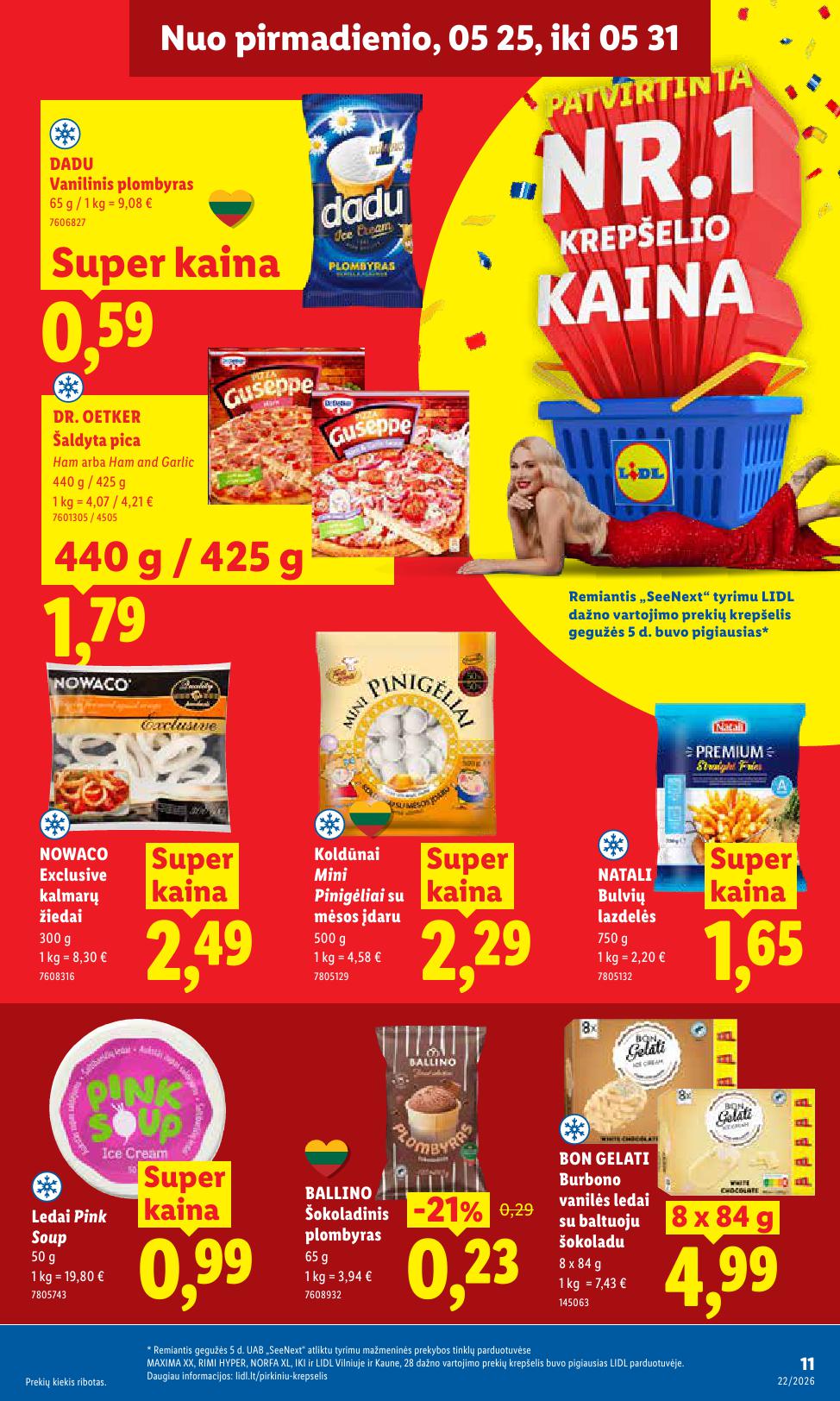 Naujausias LIDL kaininis katalogas 2026.05.25 - 2026.05.31