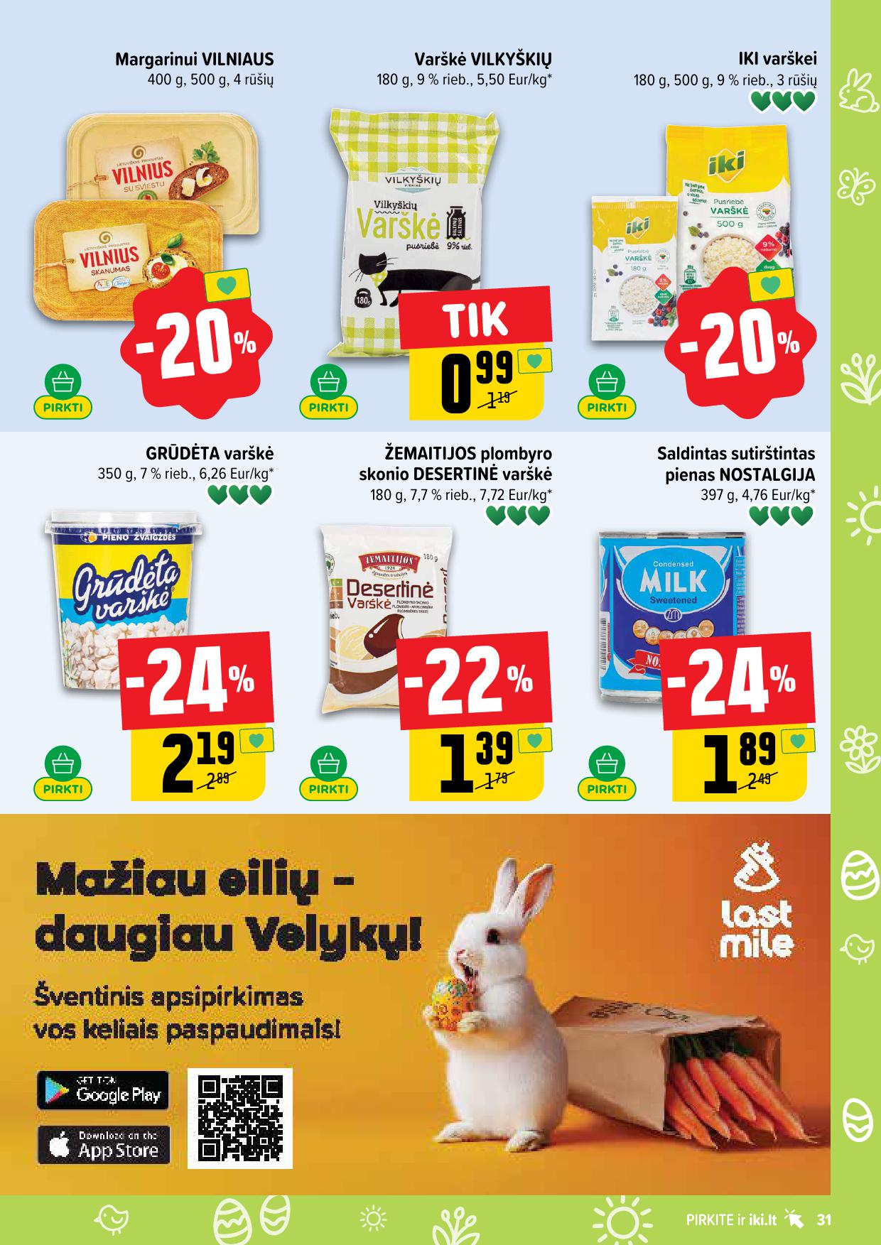 Naujausias IKI kaininis katalogas 2026.03.23 - 2026.03.29