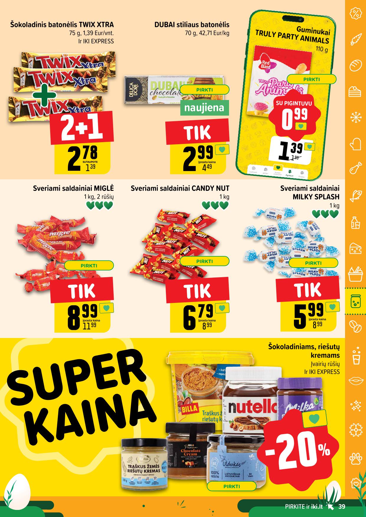 Naujausias IKI kaininis katalogas 2025.03.31 - 2025.04.06