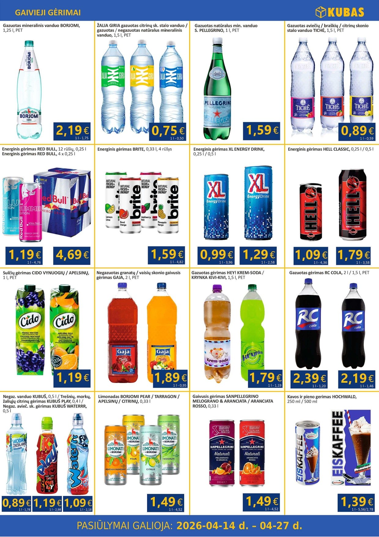 Naujas KUBAS leidinys nuo 2026.04.14 iki 2026.04.27