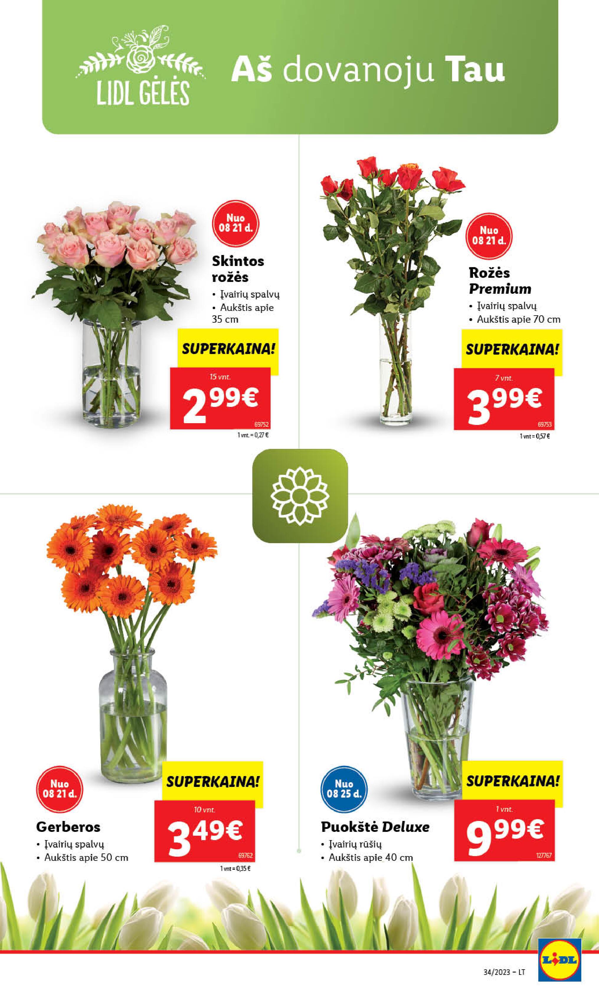 Naujausias LIDL kaininis katalogas 2023.08.21 - 2023.08.27