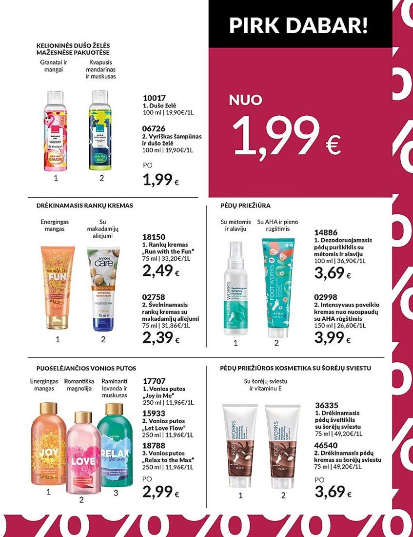 AVON katalogas galioja 2023.09.01 - 2023.09.30