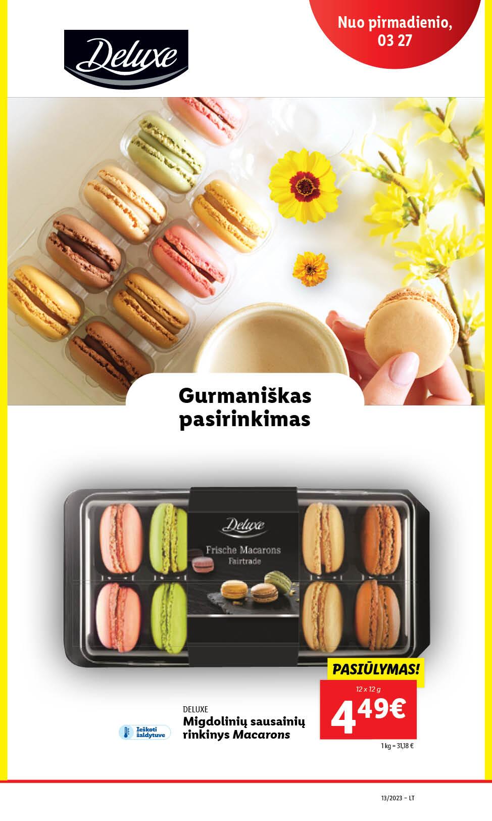 Naujausias LIDL kaininis katalogas 2023.03.16 - 2023.04.02