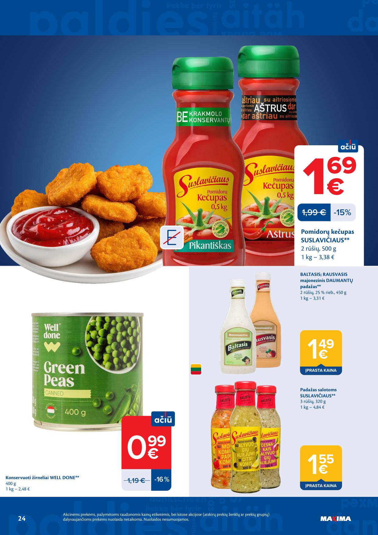 MAXIMA akcijų ir nuolaidų leidinys Nr.17 2026.04.21 - 2026.04.27