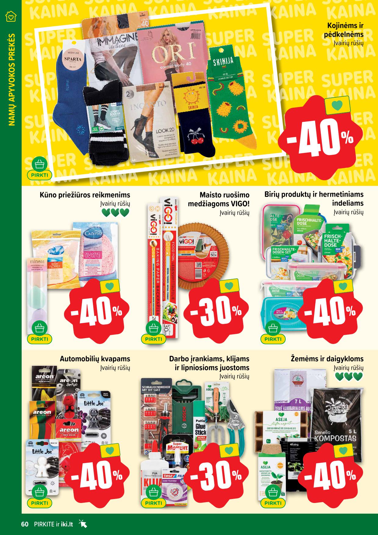 Naujausias IKI kaininis katalogas 2026.02.23 - 2026.03.01