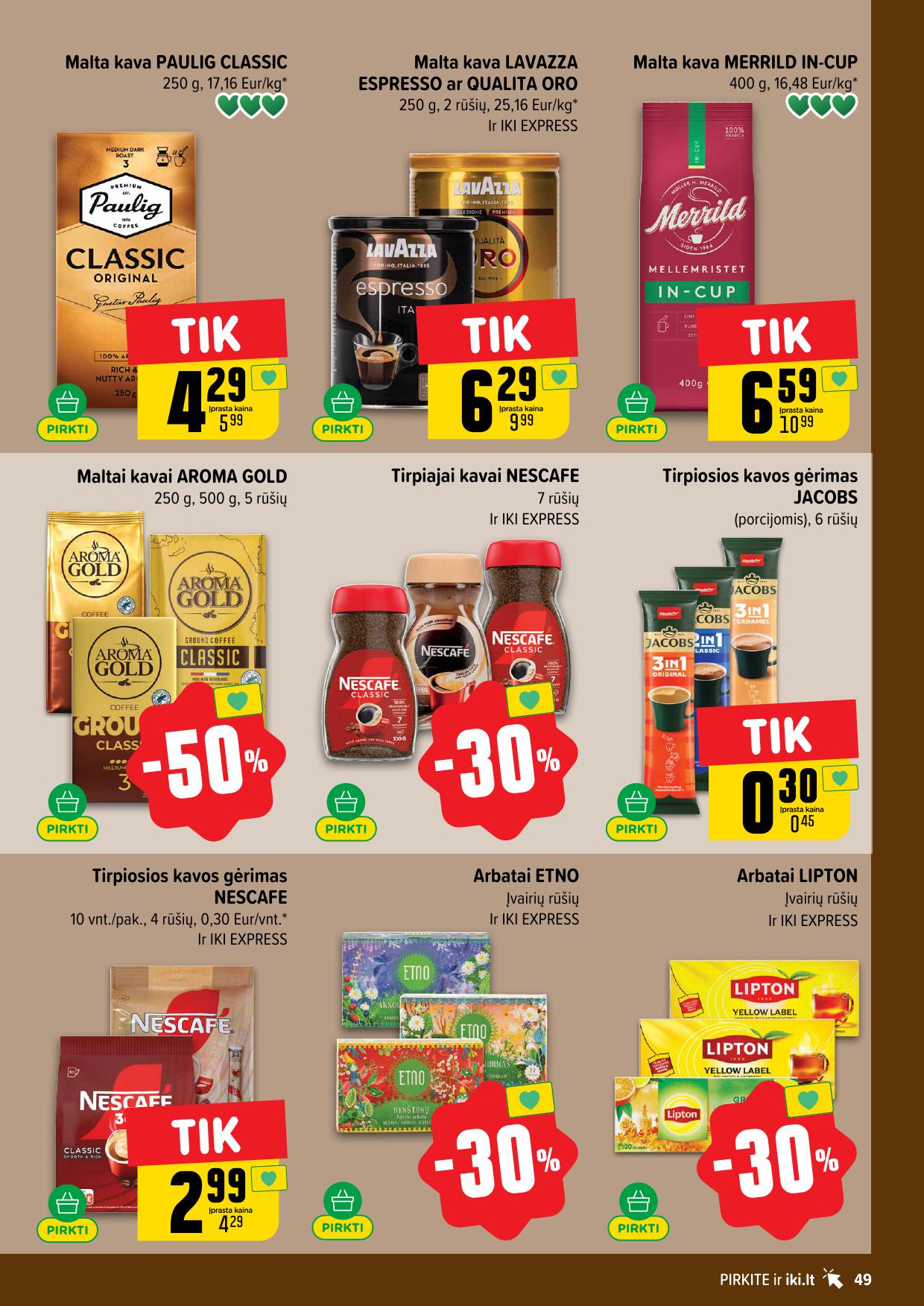 Naujausias IKI kaininis katalogas 2026.04.13 - 2026.04.19