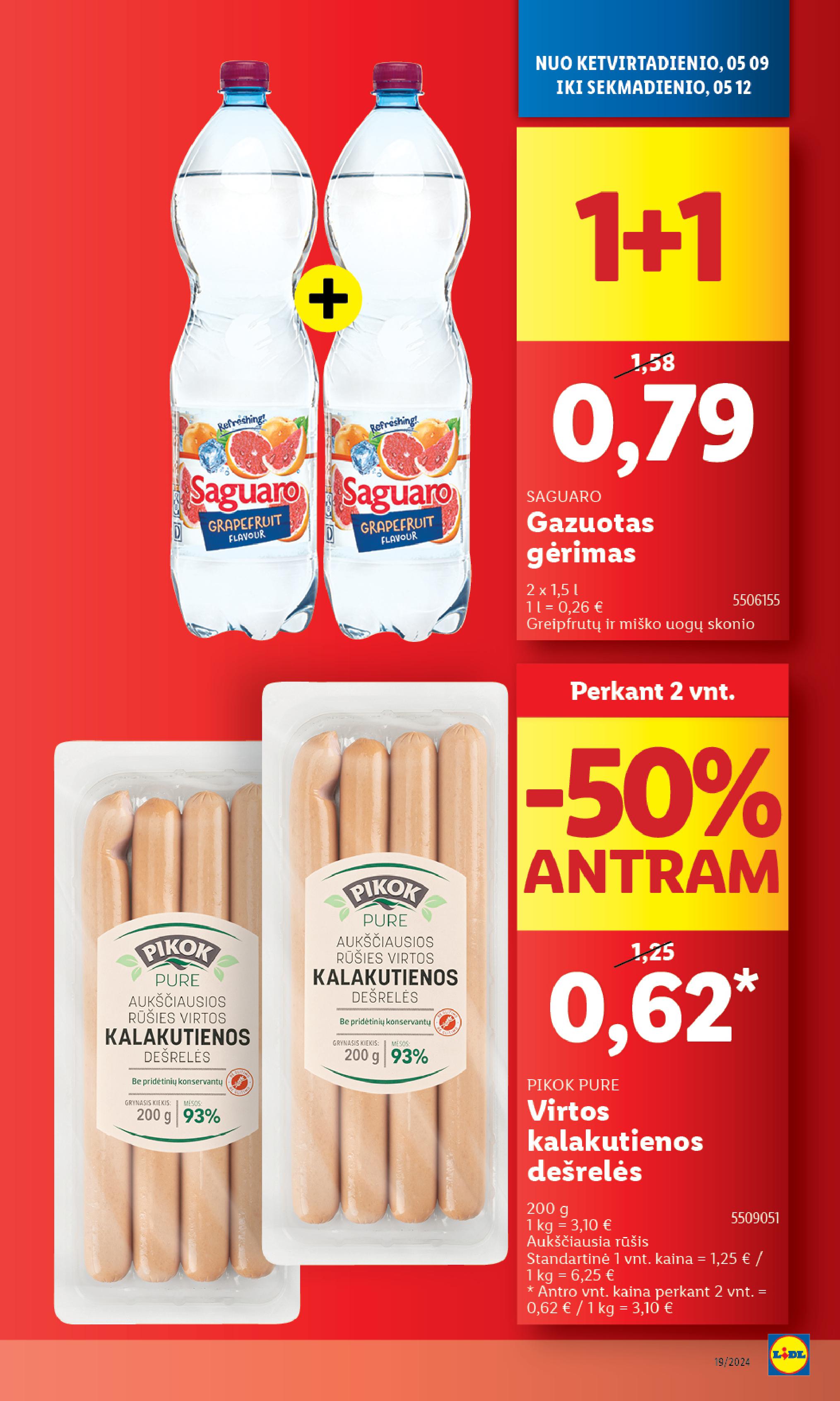 Naujausias LIDL kaininis katalogas 2024.05.06 - 2024.05.12