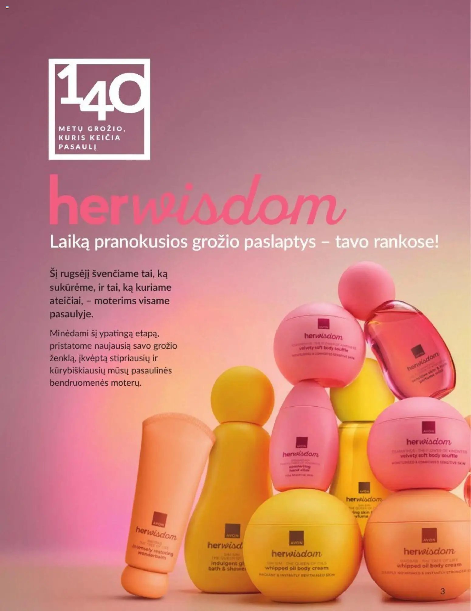 Naujas AVON katalogas galioja 2026.09.01 - 2026.09.30