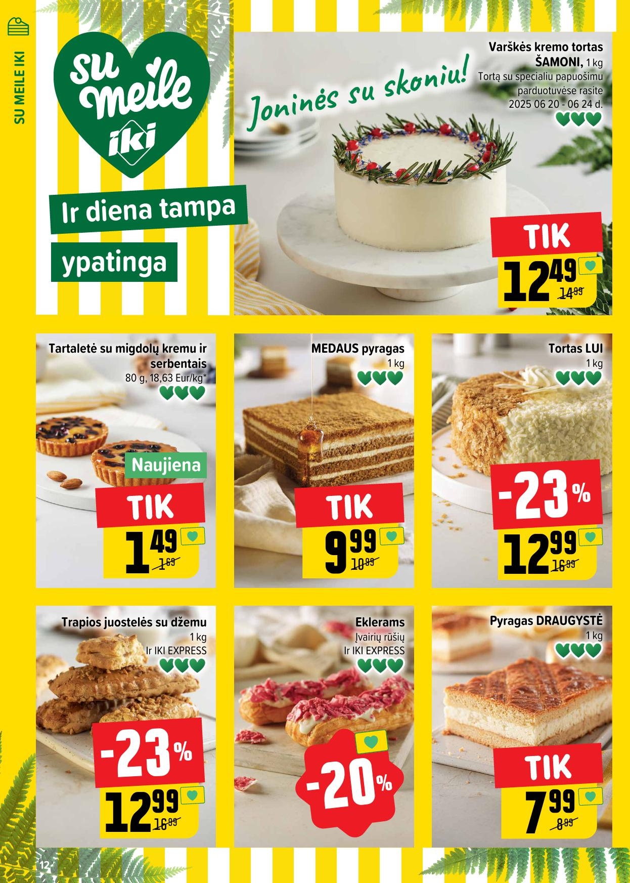 Naujausias IKI kaininis katalogas 2025.06.16 - 2025.06.22