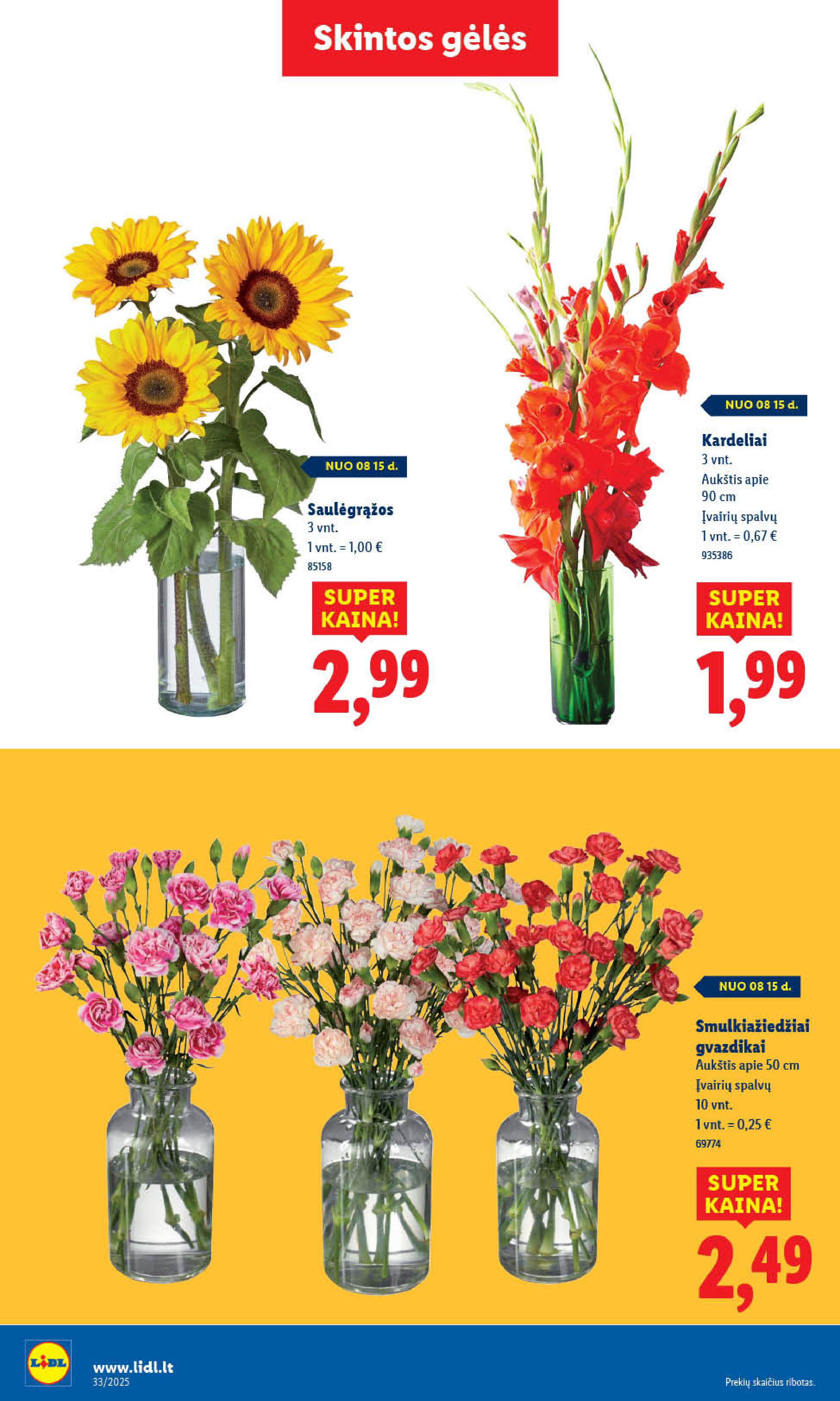 Naujausias LIDL kaininis katalogas 2025.08.11 - 2025.08.17