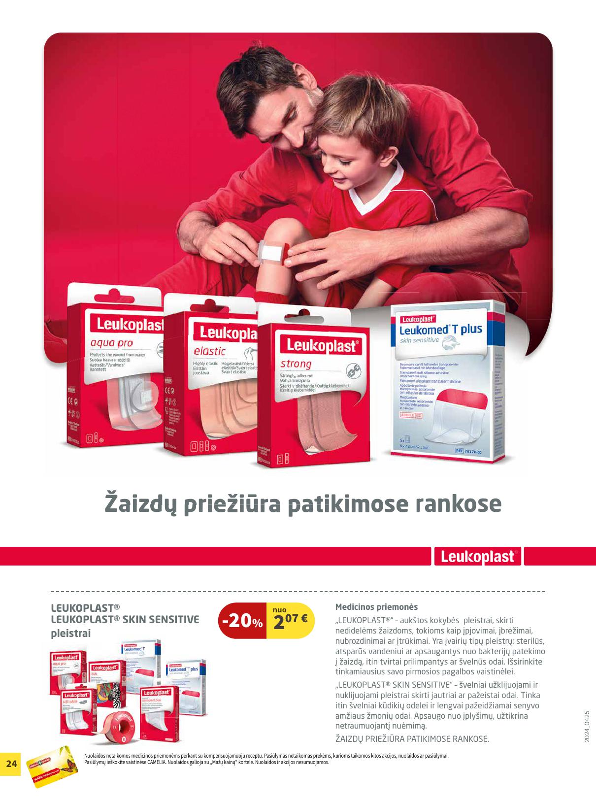 CAMELIA vaistinės akcijų leidinys 2025.05.01 - 2025.05.31