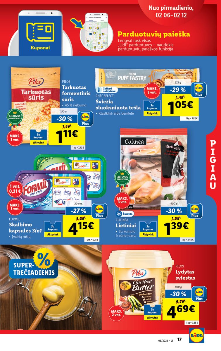 Naujausias LIDL kaininis katalogas 2023.02.06 - 2023.02.12