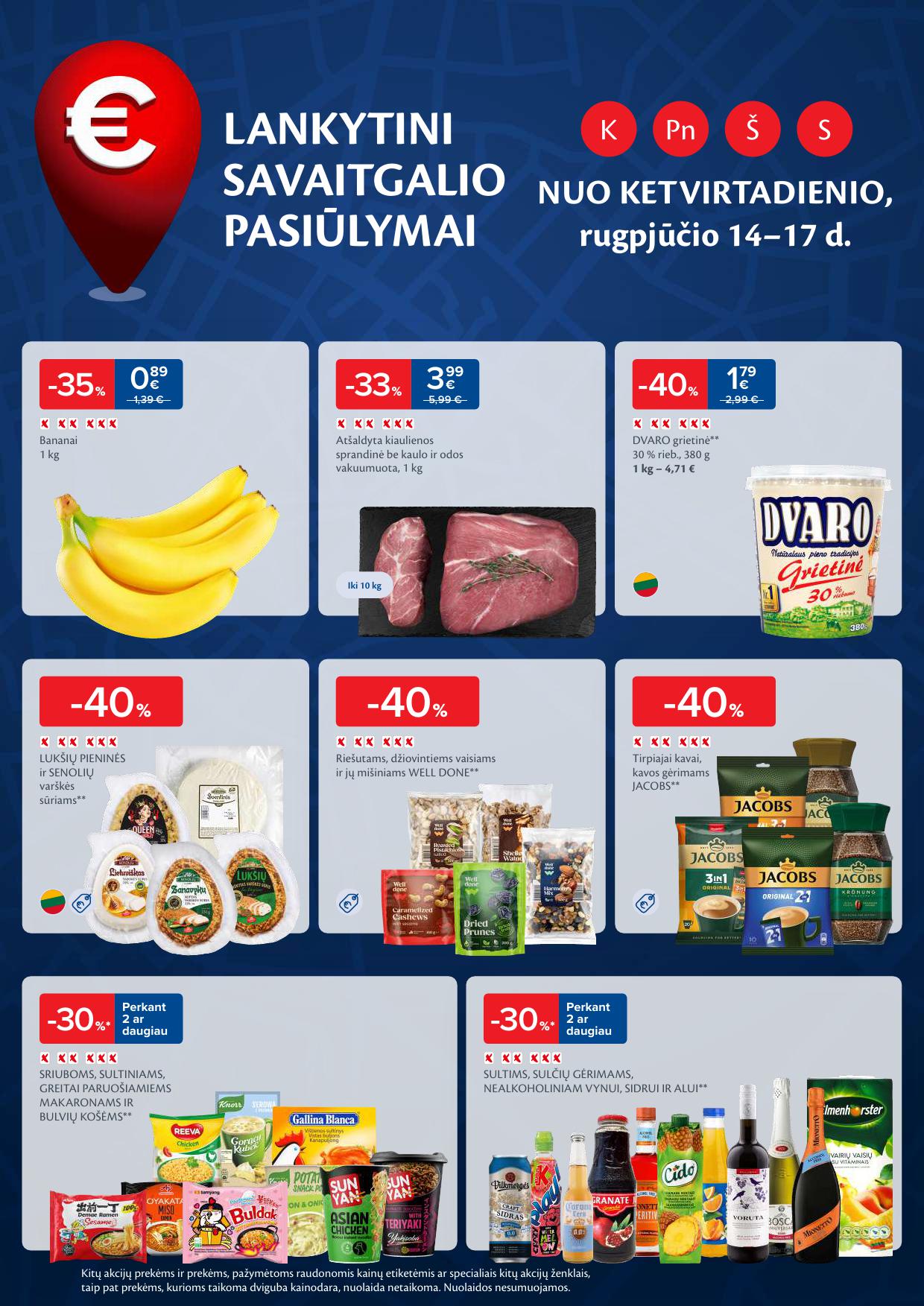 Naujausias MAXIMA kaininis katalogas 2025.08.12 - 2025.08.18