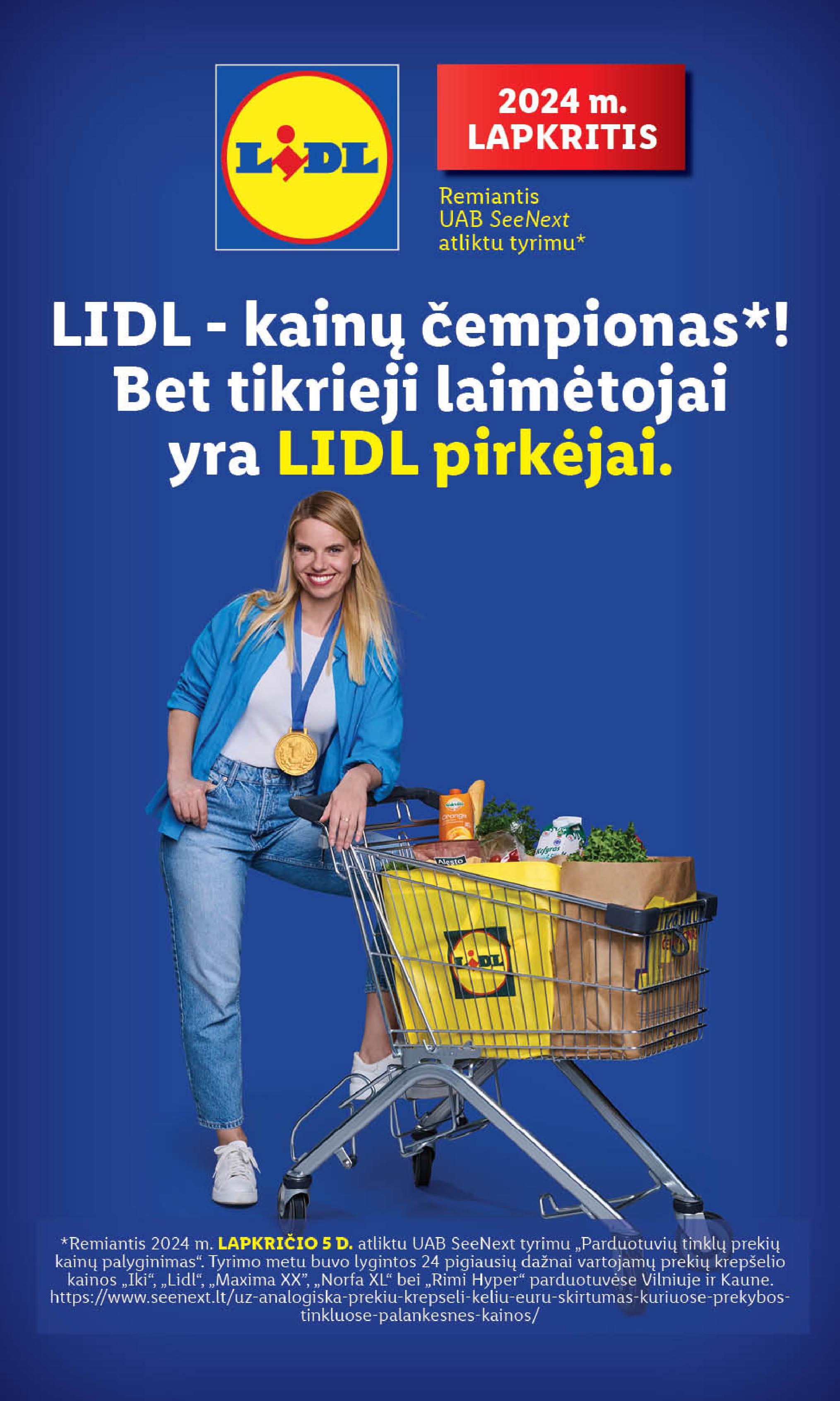 Naujausias LIDL kaininis katalogas 2024.11.25 - 2024.12.01