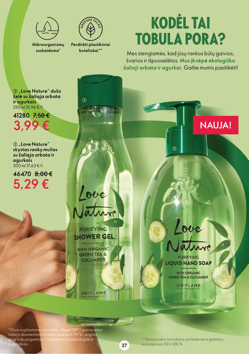 ORIFLAME katalogas galioja 2023.03.15 - 2023.04.04