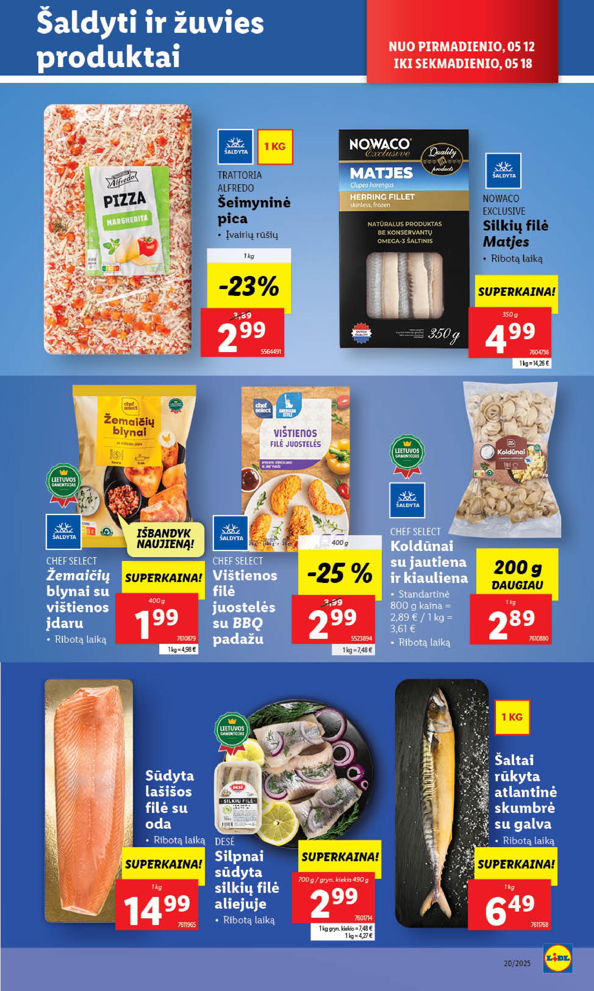 Naujausias LIDL kaininis katalogas 2025.05.12 - 2025.05.18